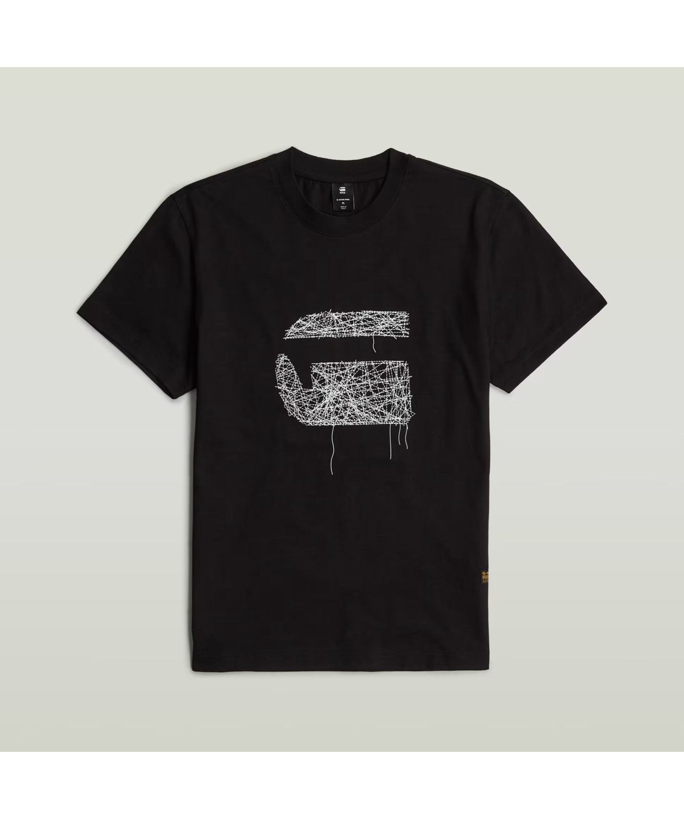Unisex Face Cartoon Loose T-Shirt | White | ® ES