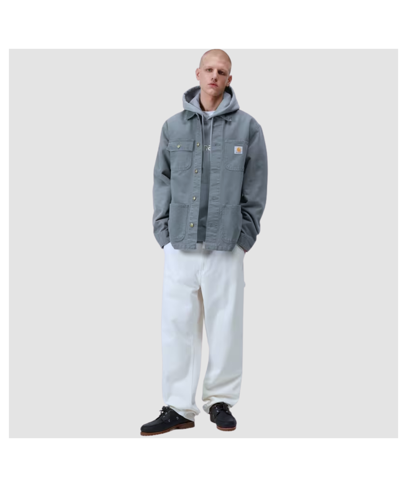 Carhartt WIP Unlined Michigan Coat | Cozy Blue