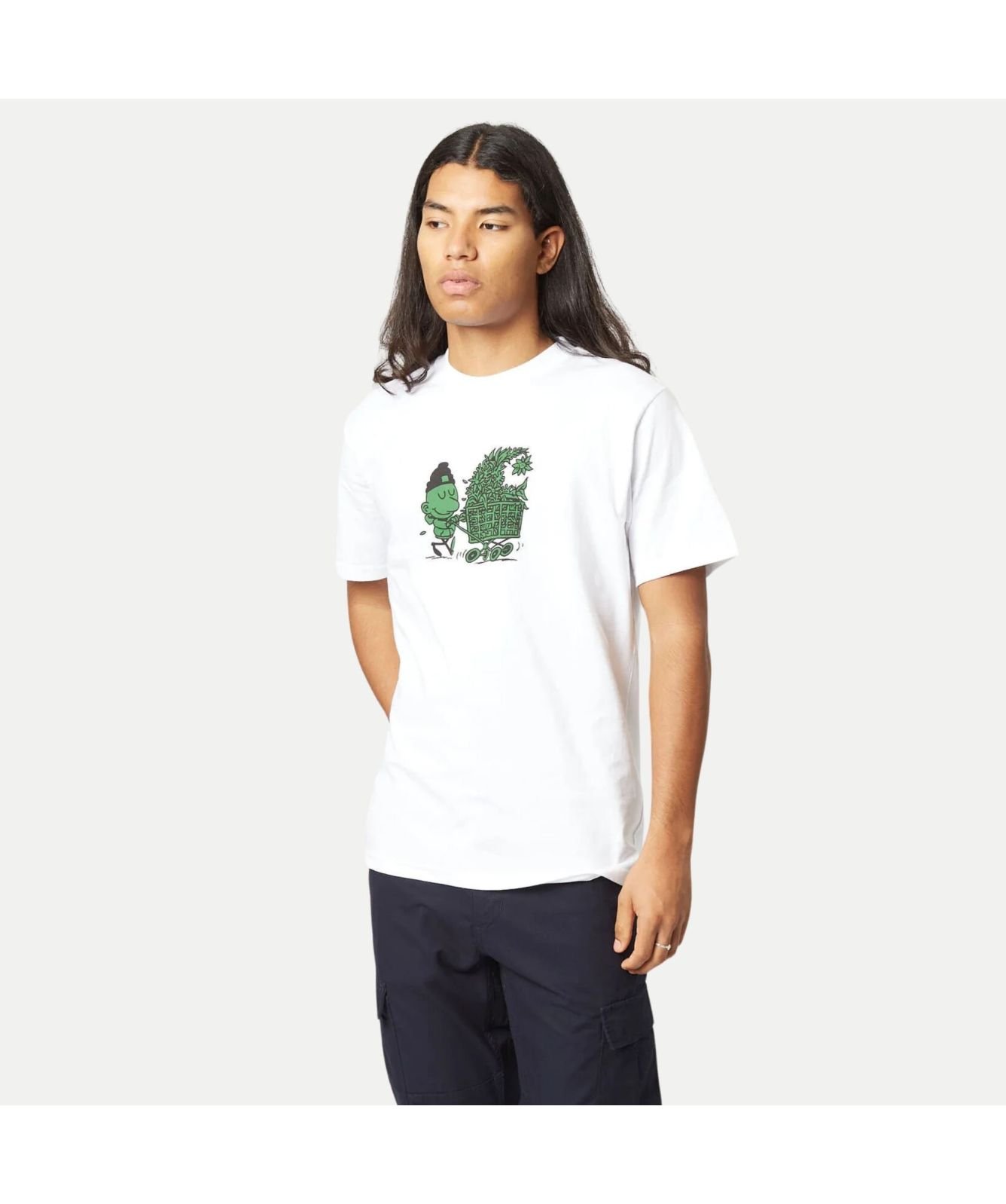 Carhartt WIP Organic Cotton Shopper T-Shirt | Beige-I032391