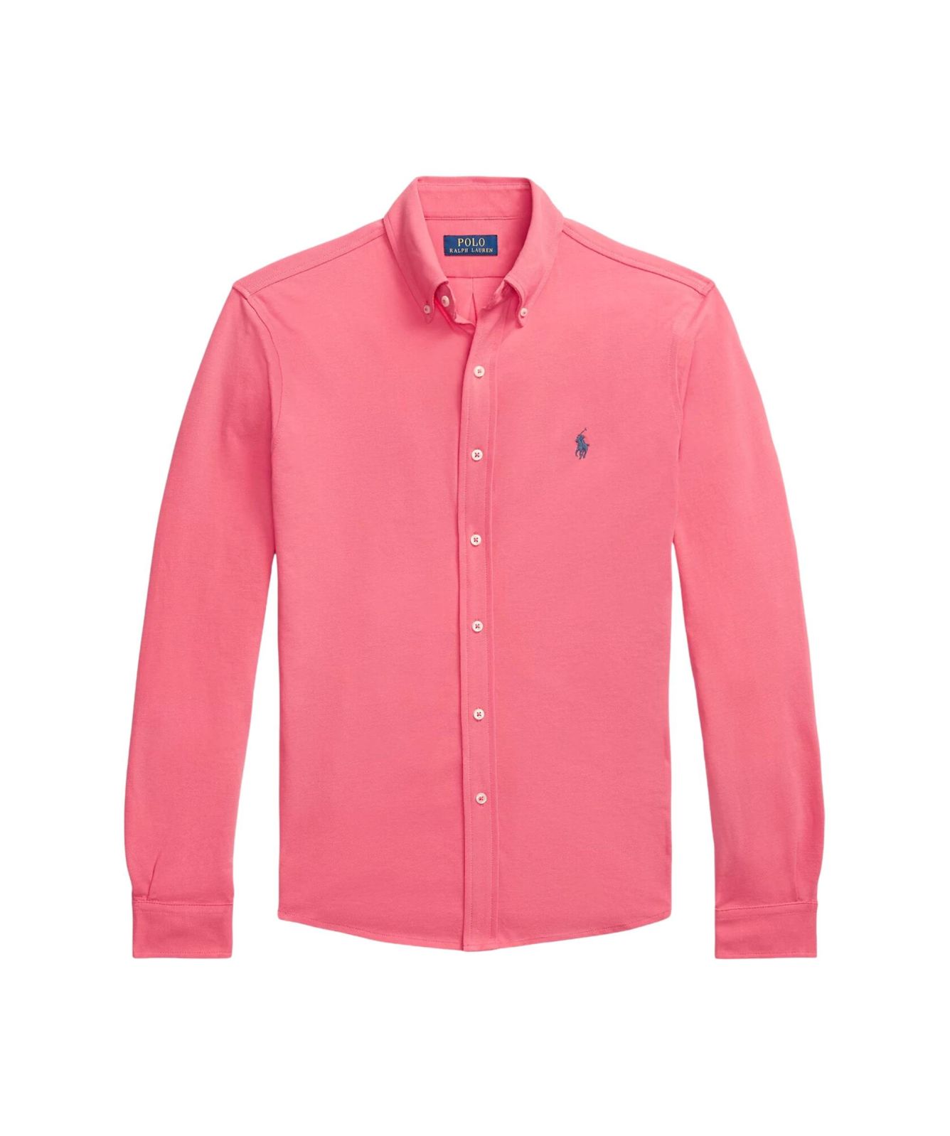 Polo Ralph Lauren Featherweight Mesh Knit Shirt in cream 
