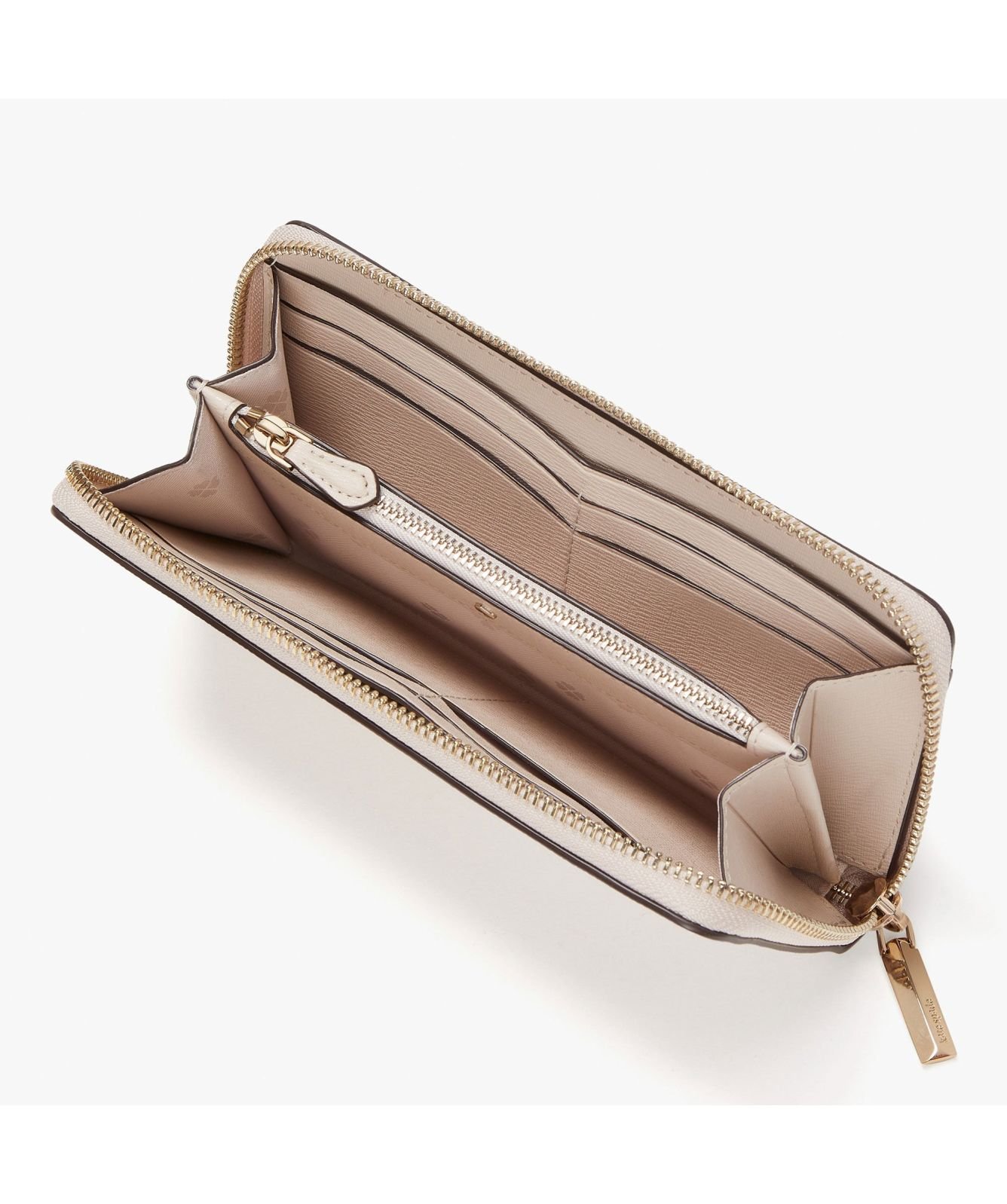 Kate Spade New York Spencer Metallic Slim Continental Wallet