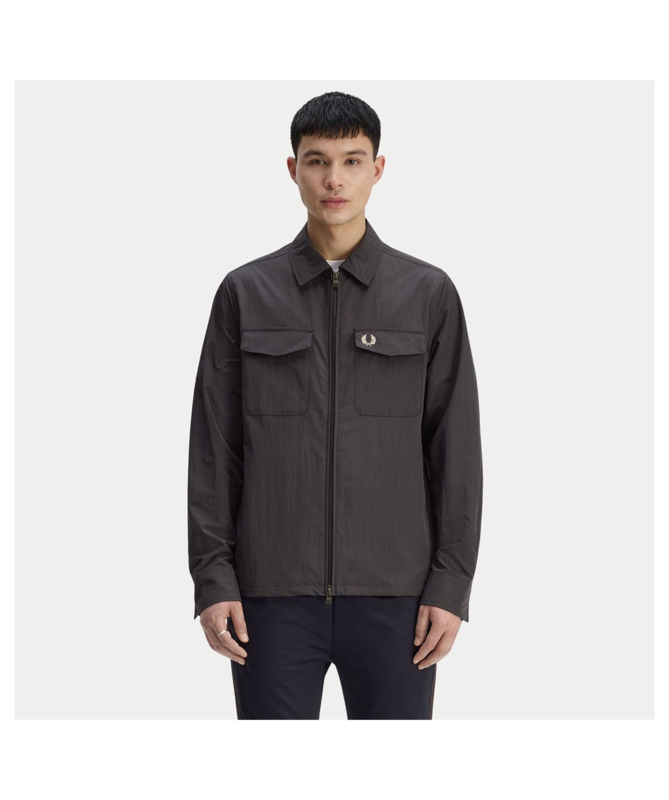 Fred Perry Zip Through Overshirt | Kular Fashion