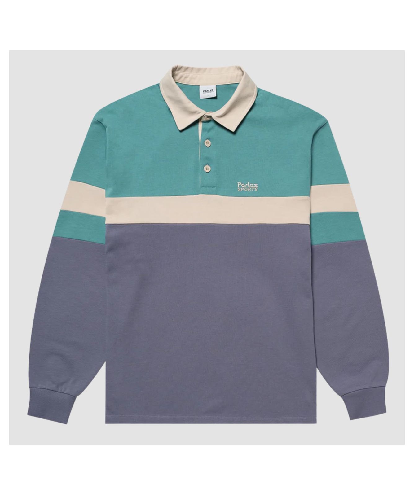 Men's Parlez Plaza Rugby Shirt - Purple Haze | Kular Fashion