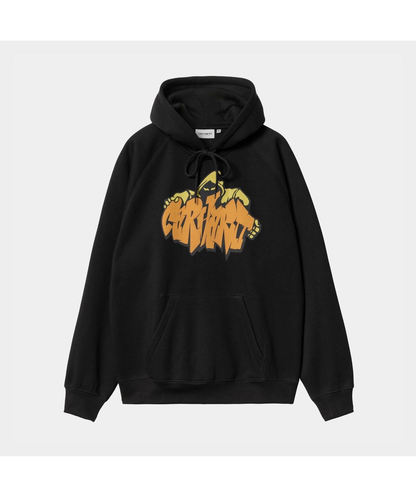 Carhartt WIP Loose Fit Yute Hoodie | Black-I033937-89 -kular