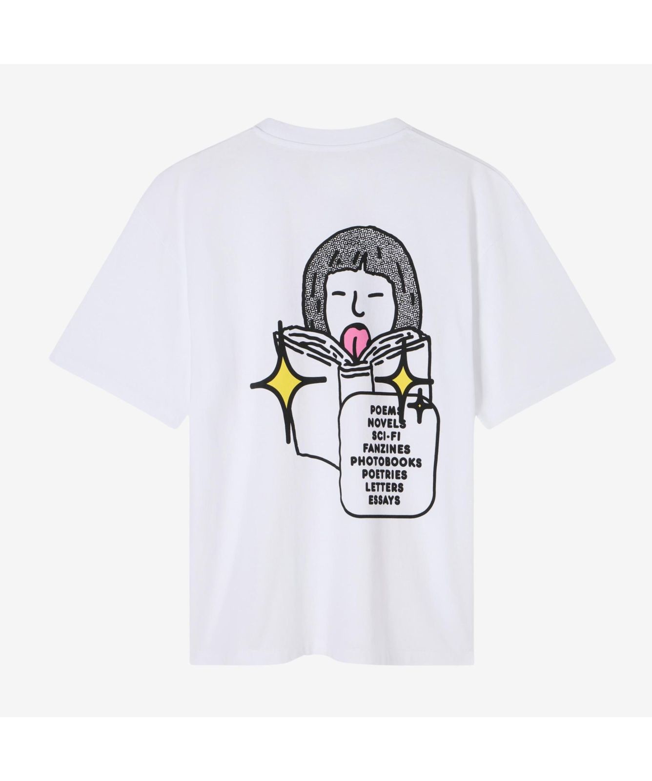 Edwin Love In The Books T-Shirt | White - I035028-_02_67 | Kular Fashion