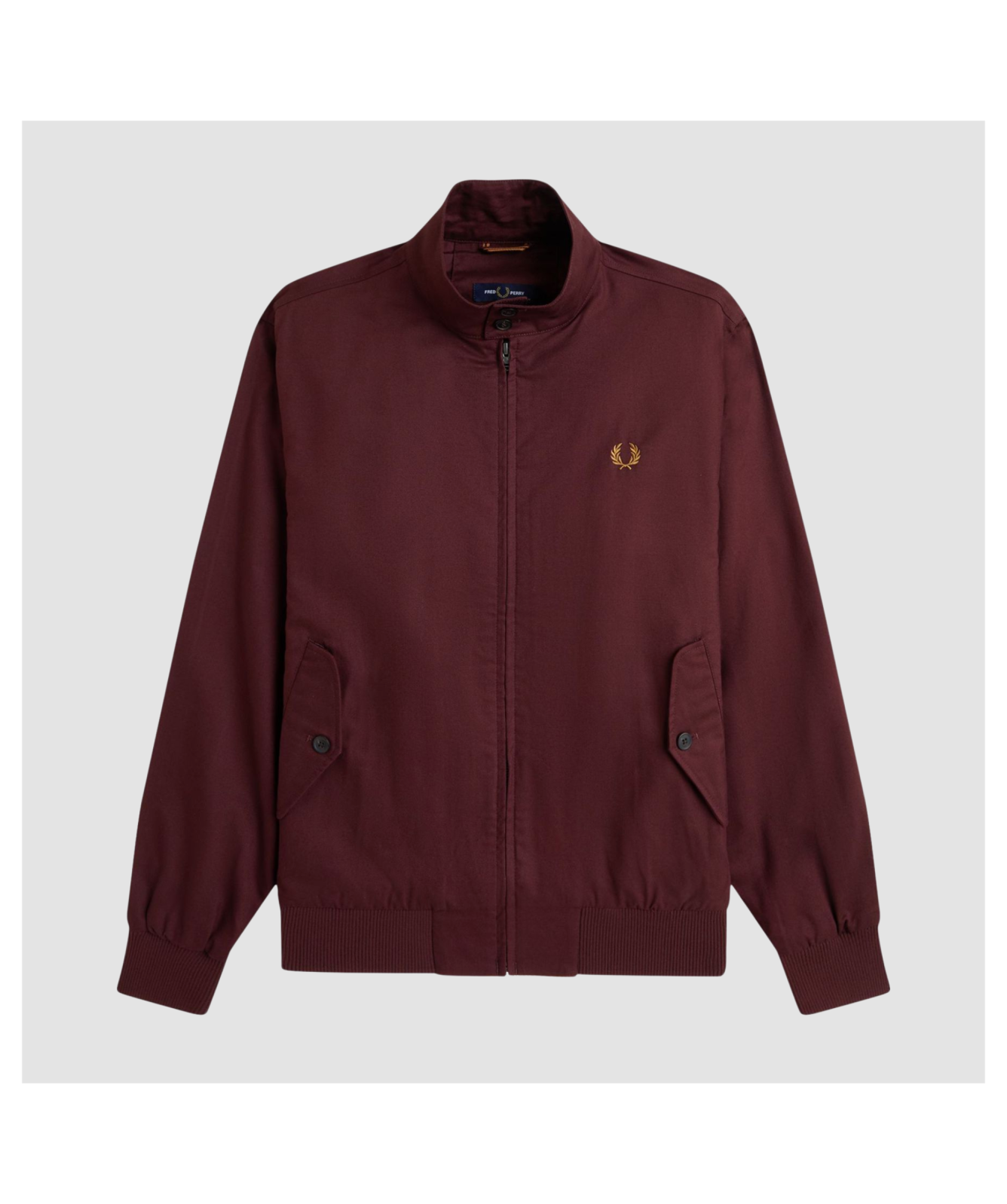 【FRED PERRY】Reissues Harrington Jacket Fred Perry Made In England Harrington Jacket - Black - J7320
