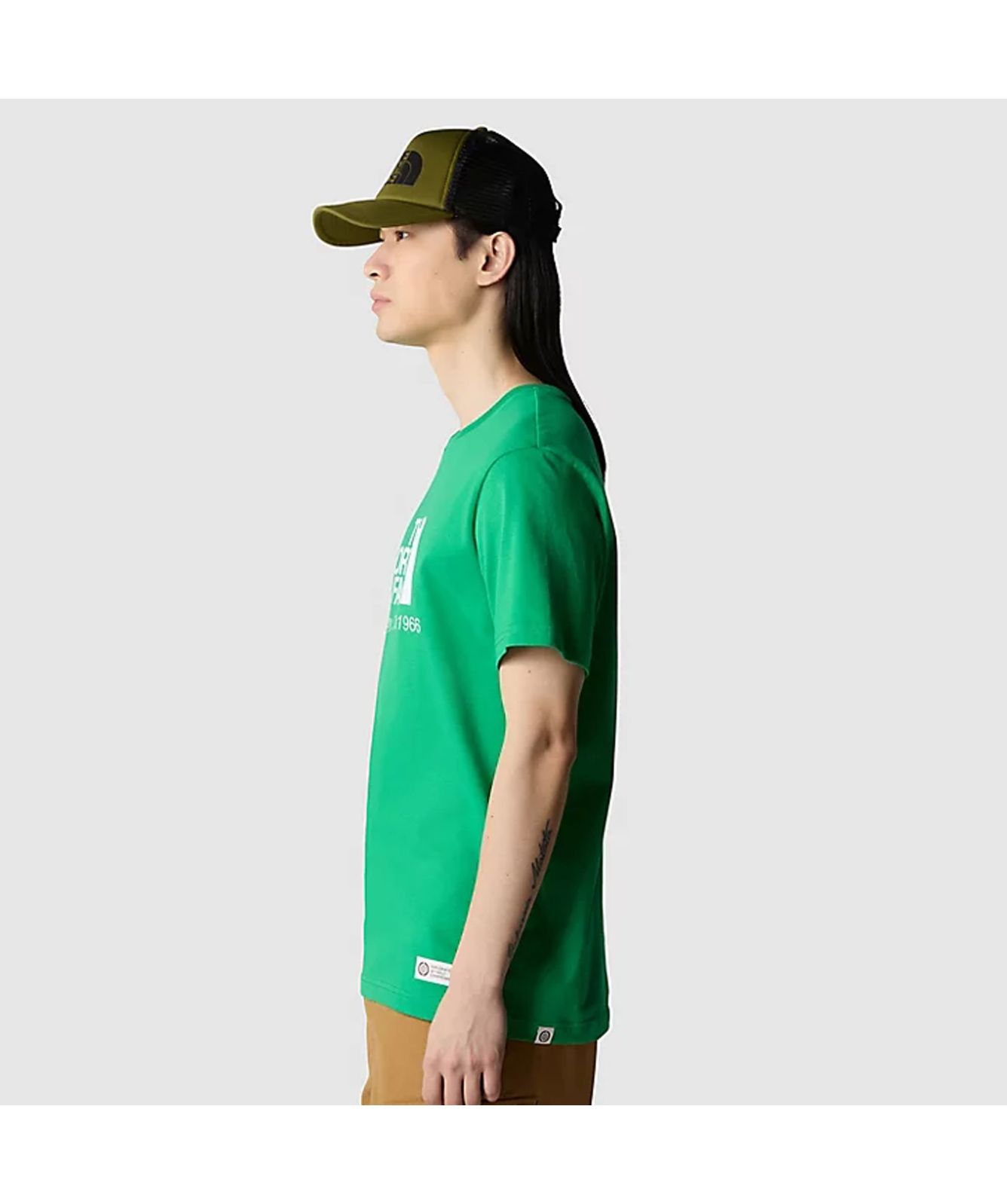 The North Face Berkeley Men's T-Shirt in emerald green