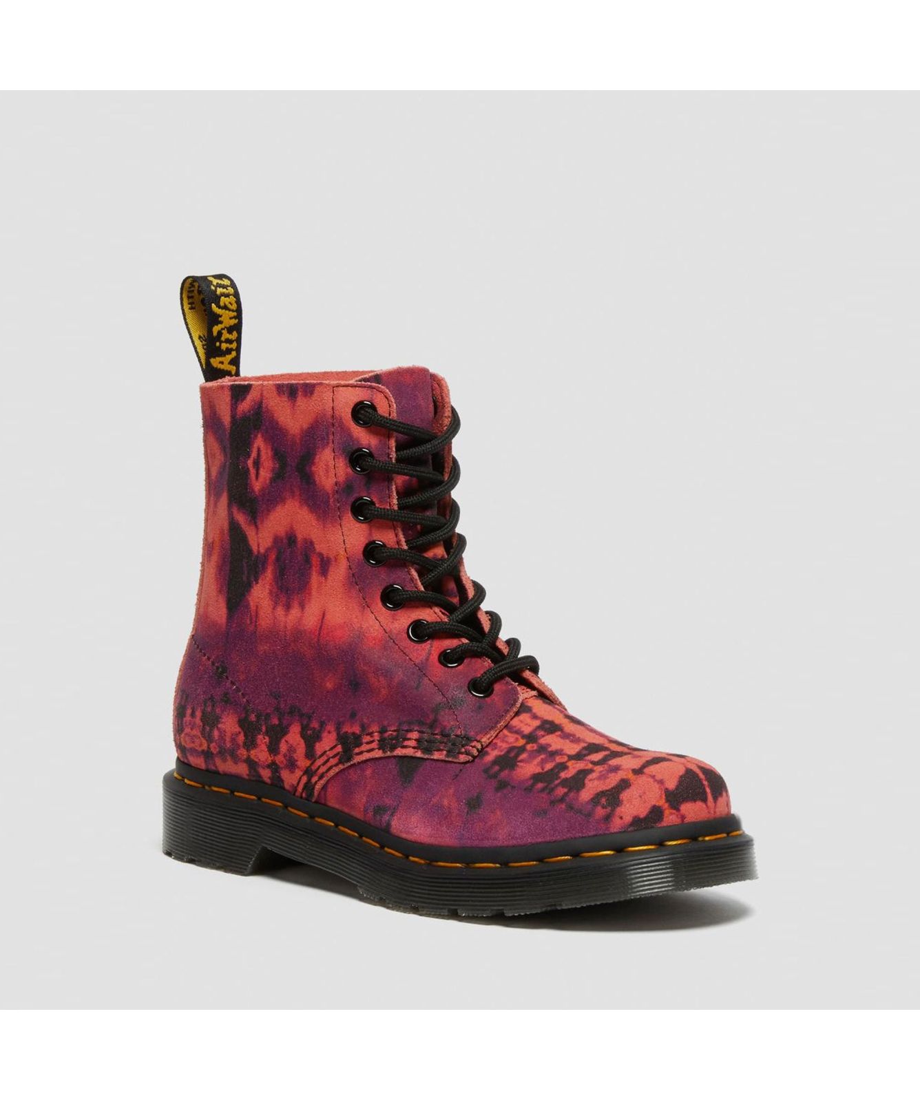 Martens 1460 Pascal Tie Dye Leather Lace Up Boots