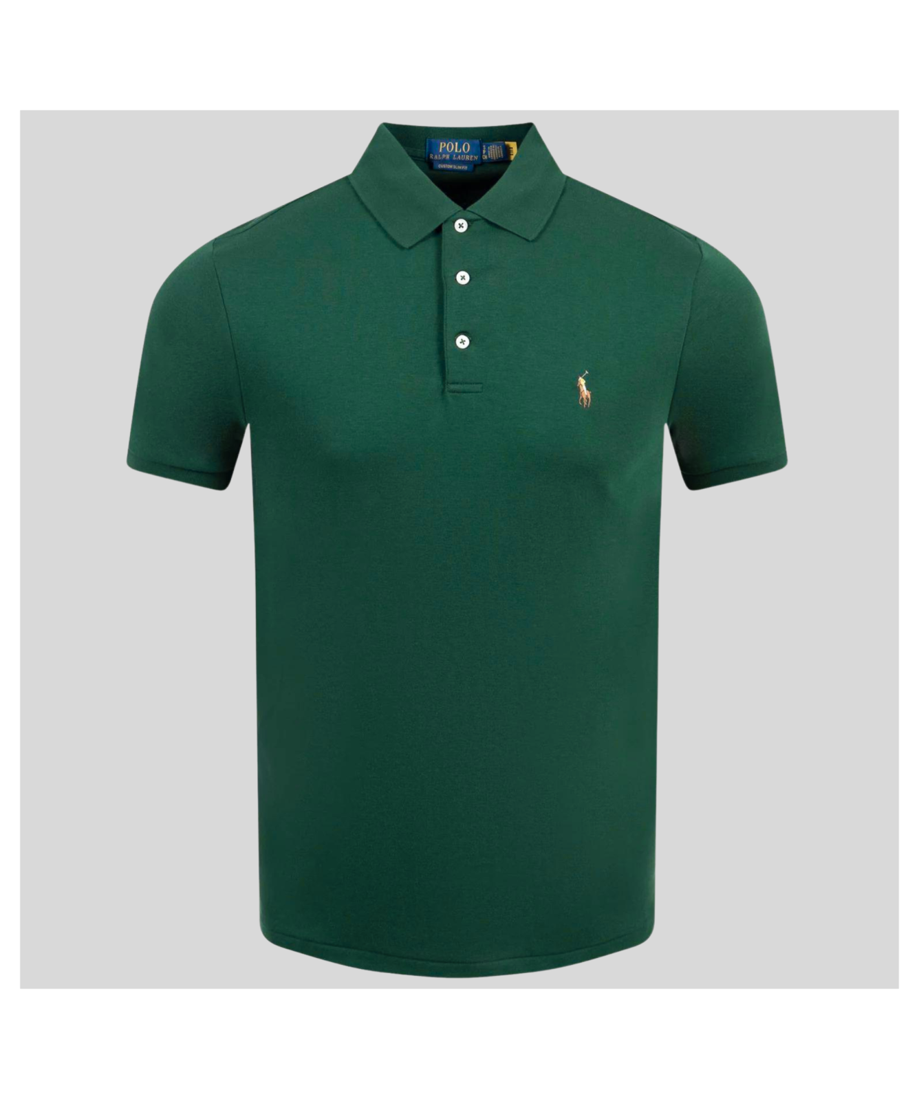 Polo Ralph Lauren Men's Custom Slim Fit Knit Polo T-Shirt | Fawn