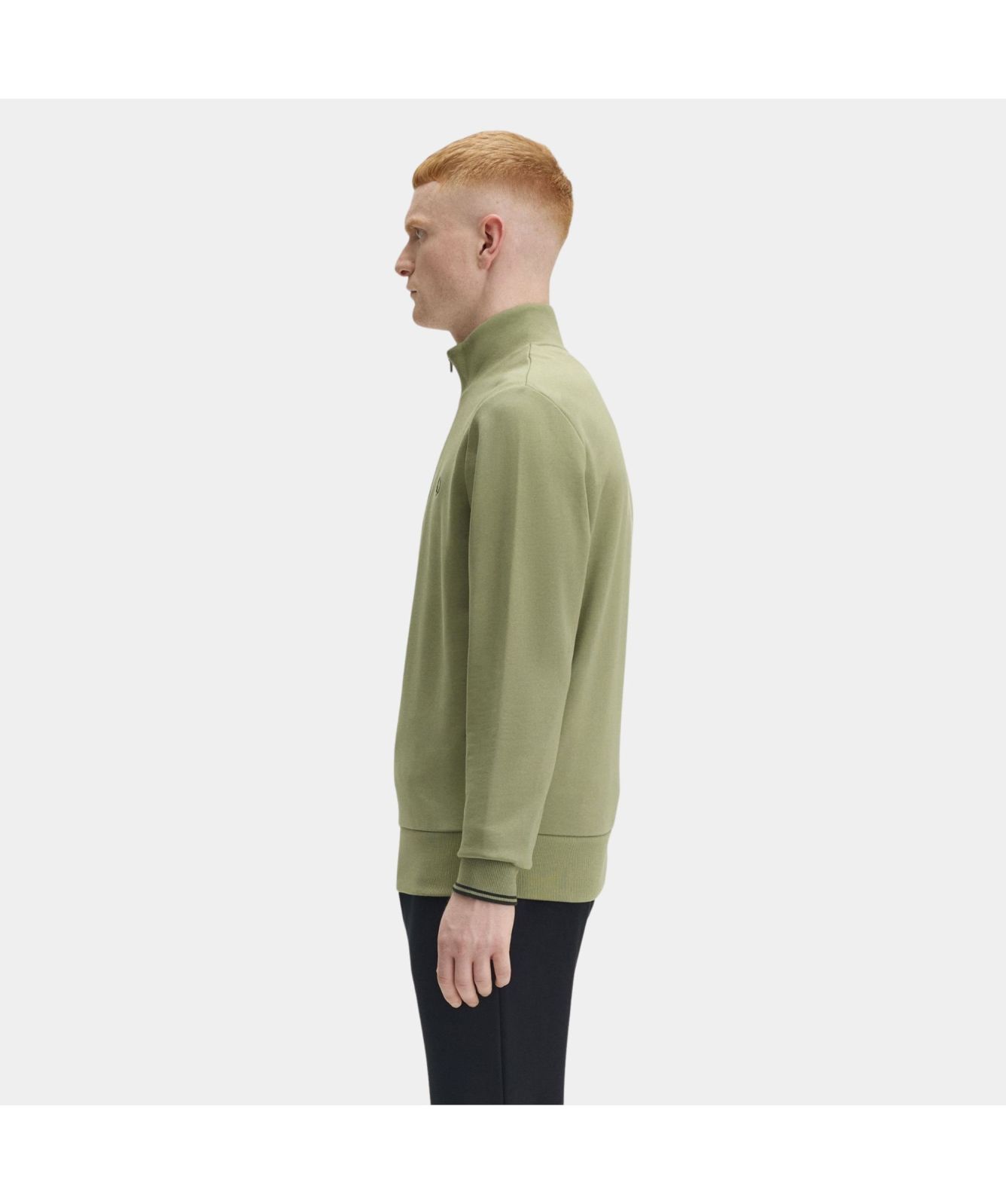 Calvin Klein Golf - Newport - Sweat à col zippé - Vert olive