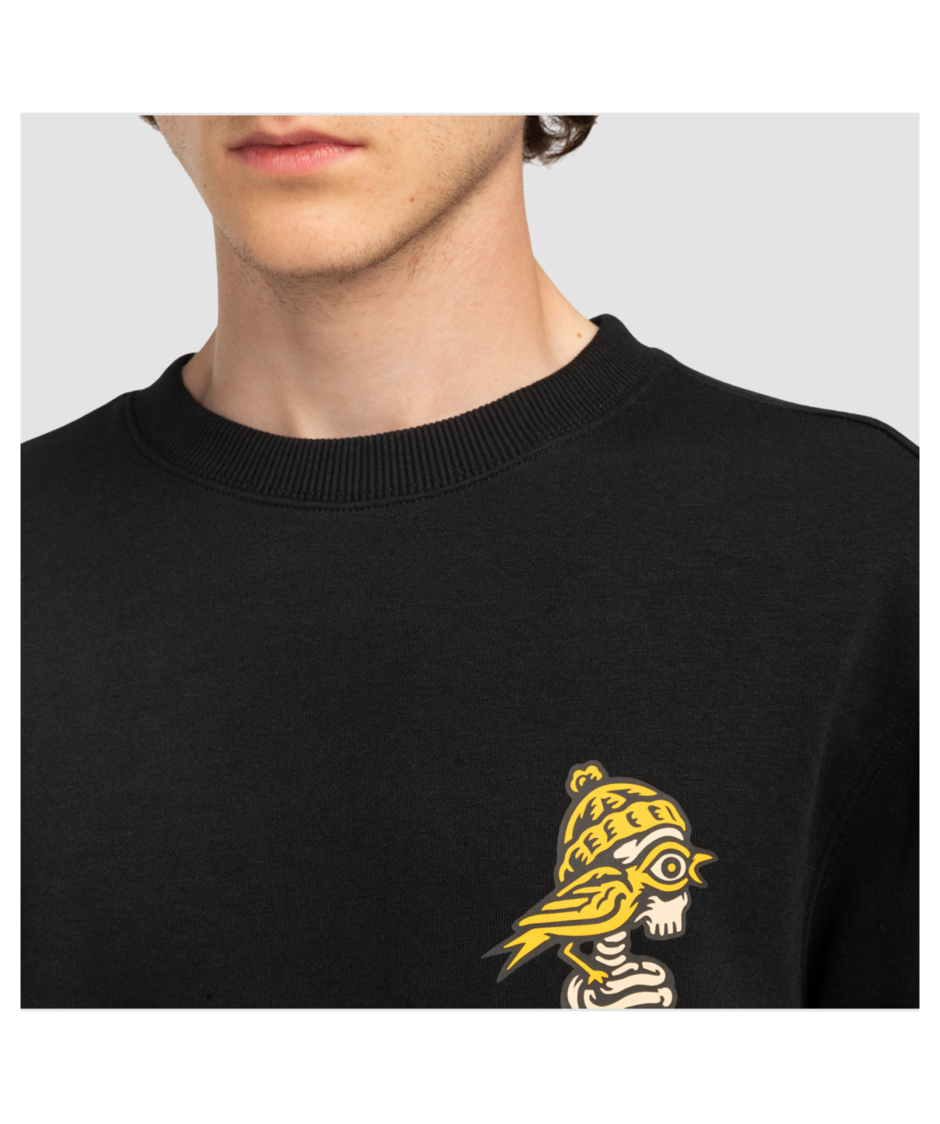 Element x Timber Men's Birds Eye Crew Sweatshirt | Black or Green