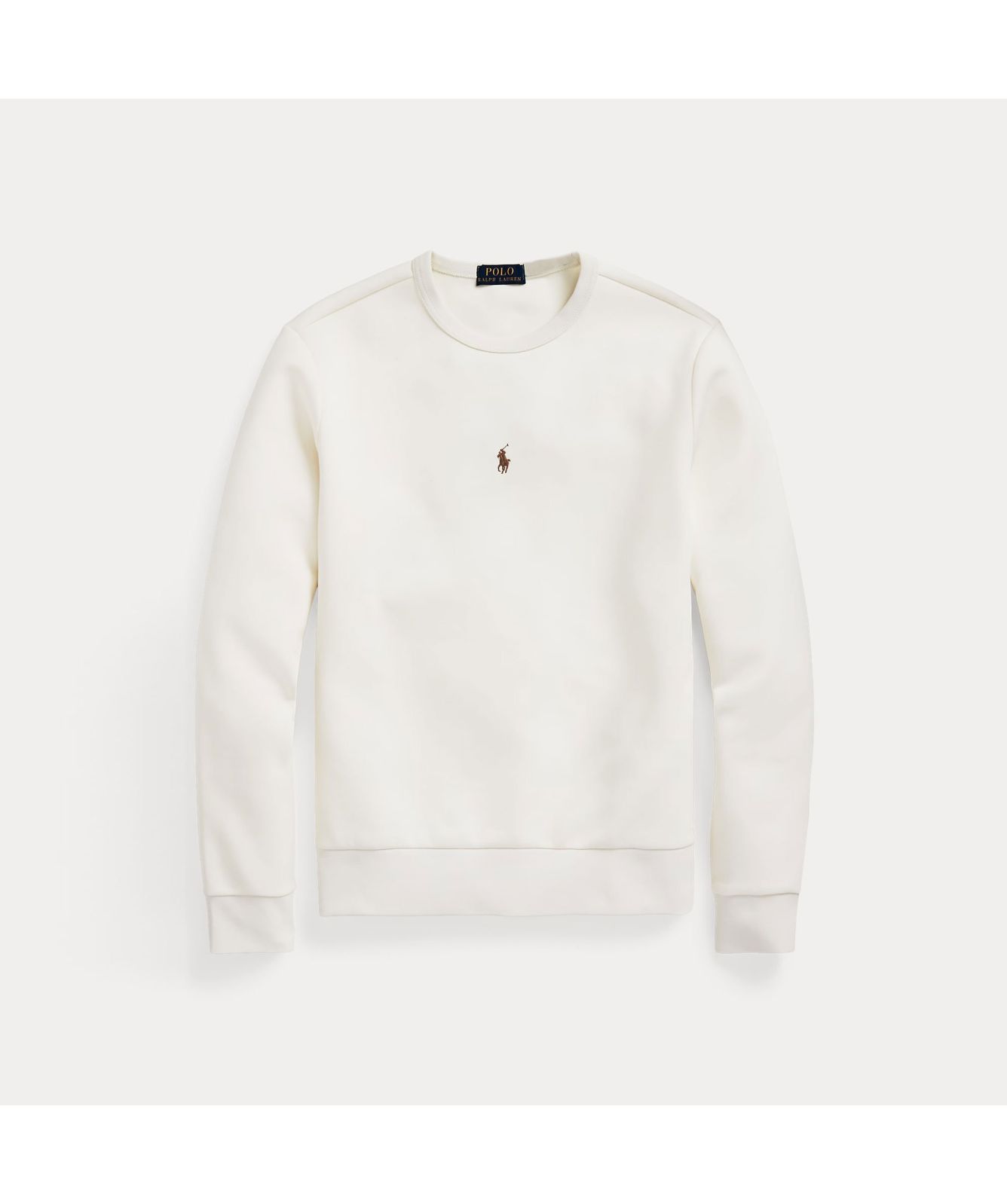 Polo Ralph Lauren Double-Knit Pullover Cream