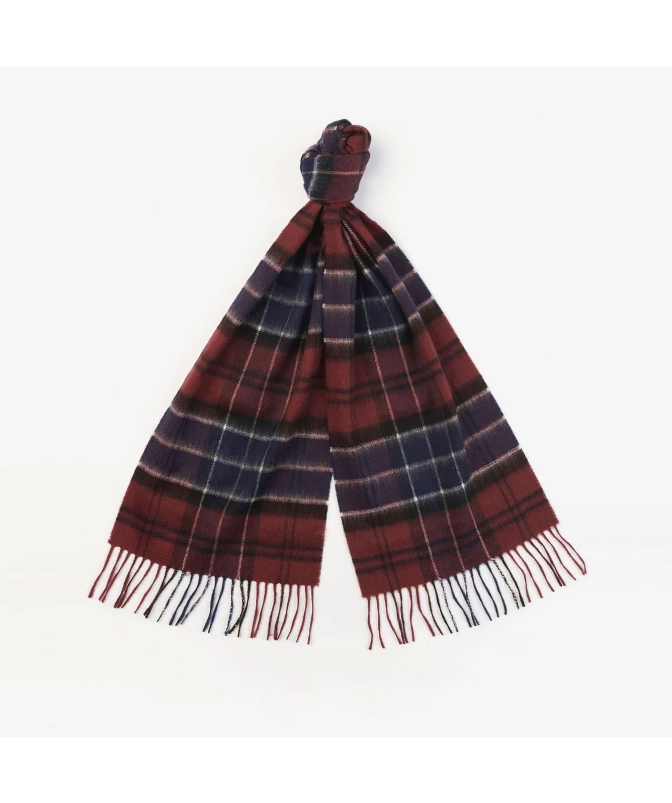 Barbour Merino Cashmere Tartan Scarf