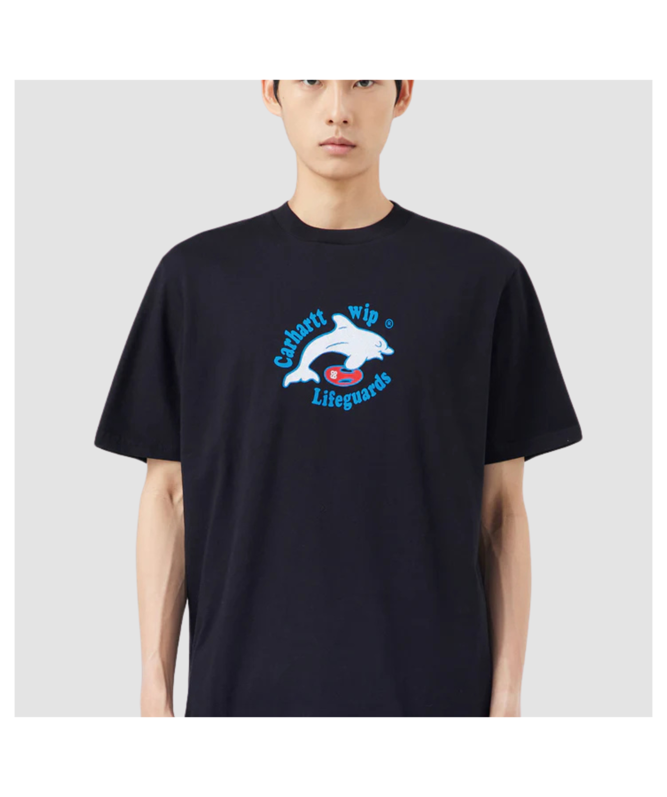 Carhartt WIP Men's Lifeguards T-Shirt | Black - ﻿﻿I031720_02_XX