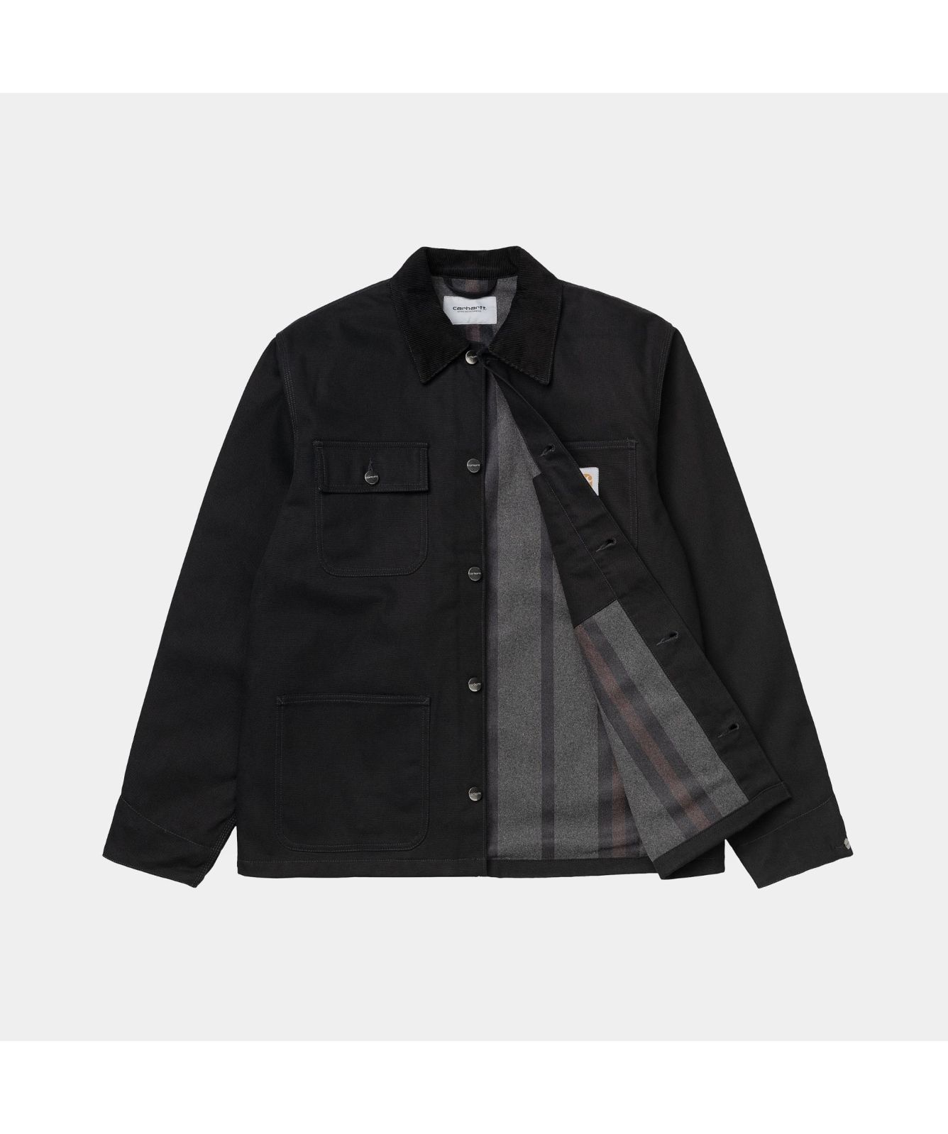 Carhartt WIP Michigan Chore Coat (Winter) | Black - I015261_00E_01