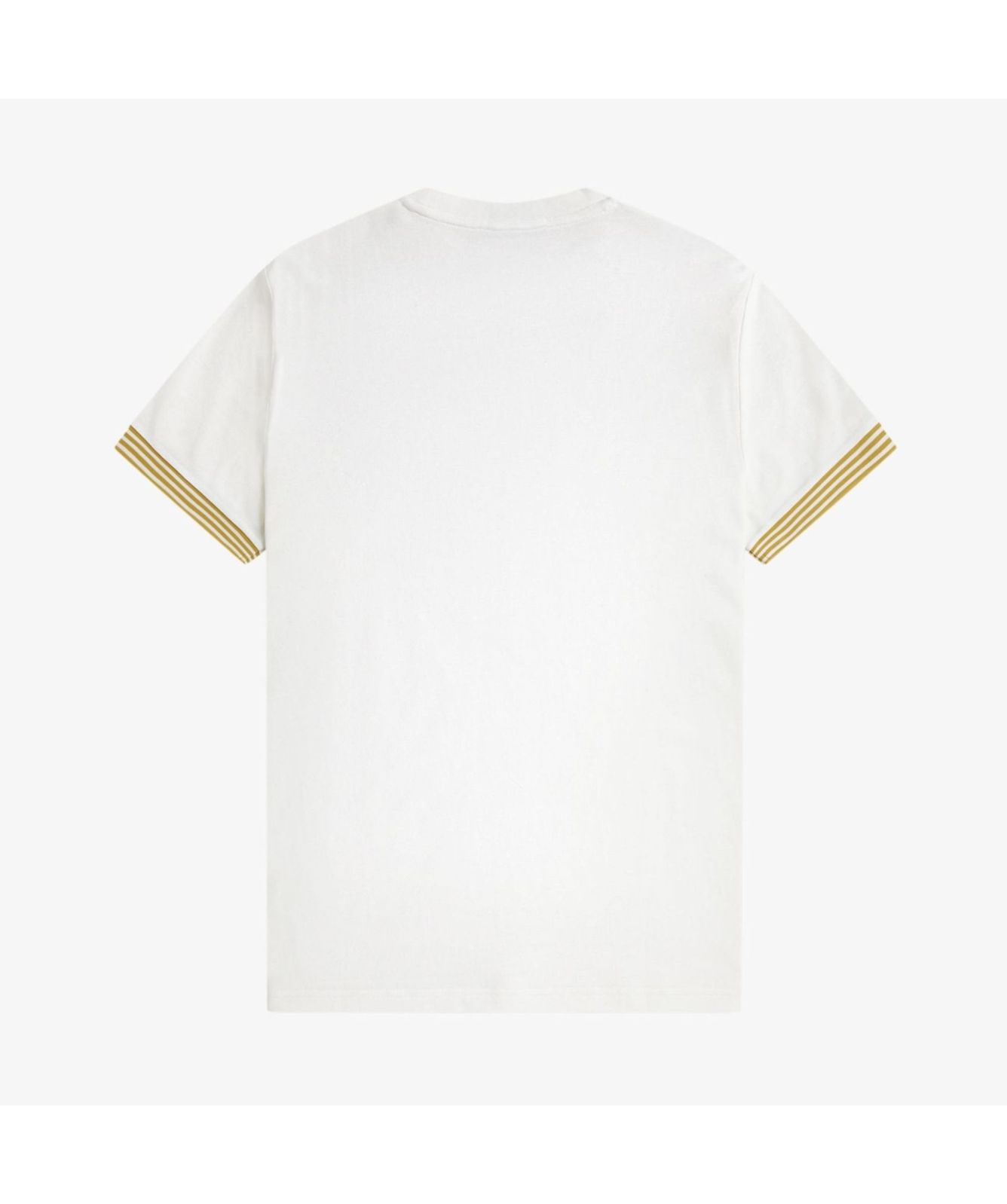 ★FRED PERRY★ Sharp Lip Jersey T-Shirt Ecru AFPM2518679S64 Fred Perry Twin Tipped T-Shirt | Rust-M1588-W94-Ecru-X01-D