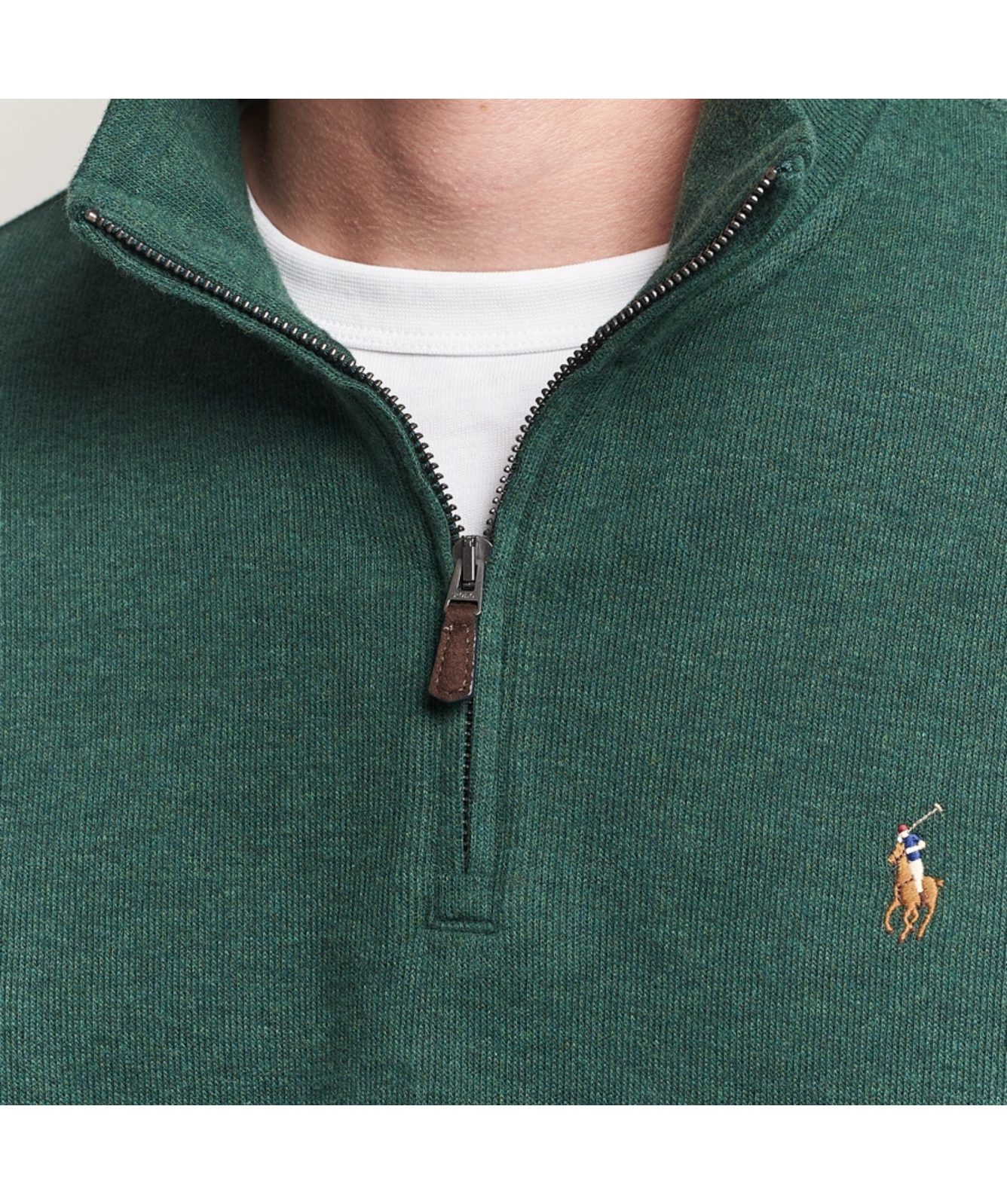 Polo Ralph Lauren Estate-Rib Quarter Zip Knit Pullover | Scotch