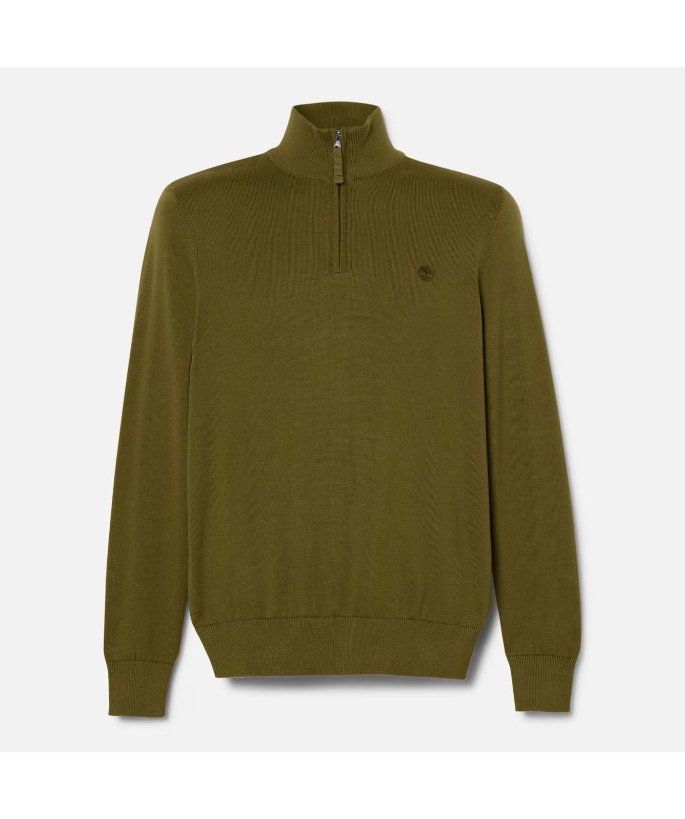 Timberland Williams River Quarter Zip Jumper | Khaki - TB0ABMX-302