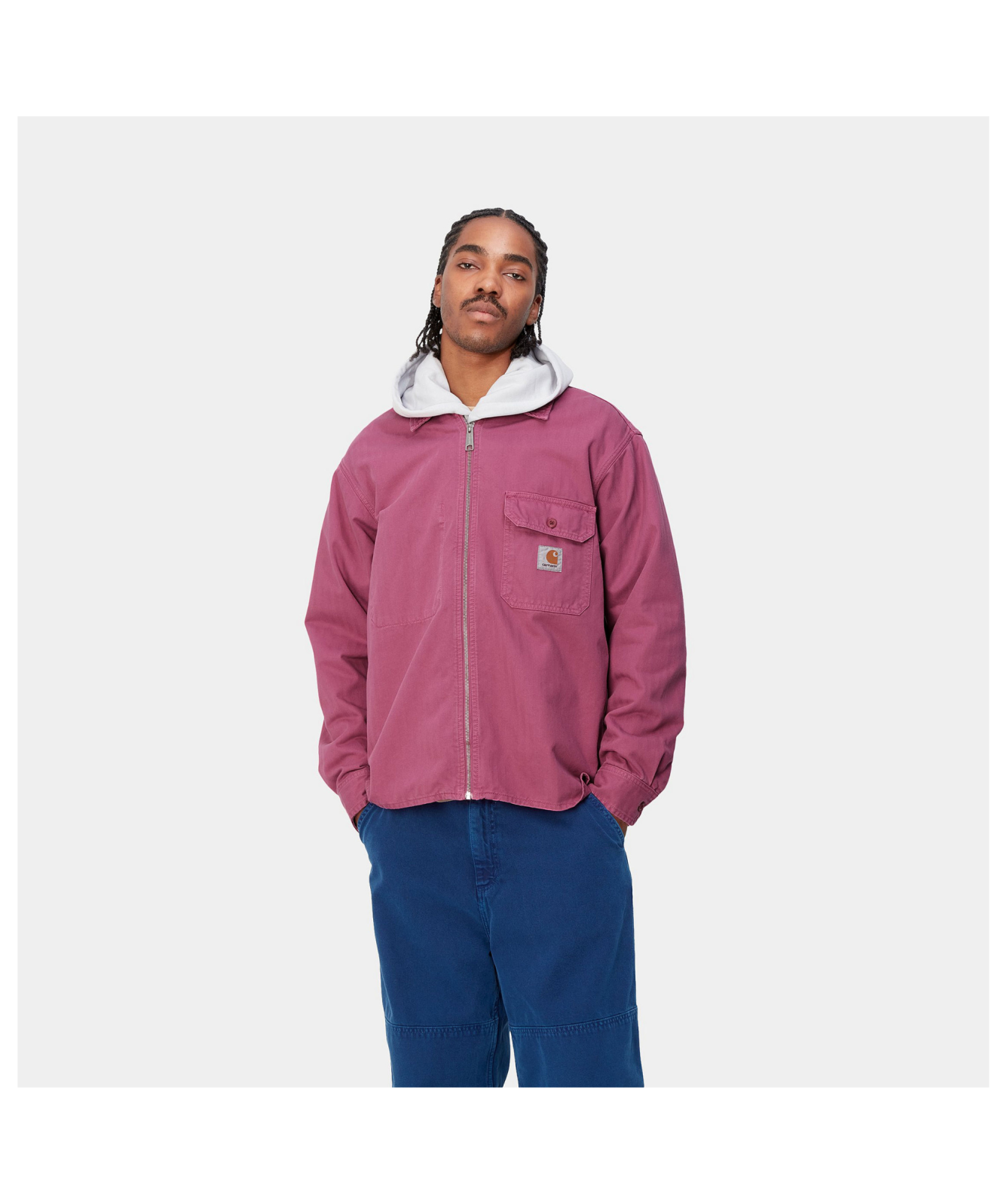 Carhartt WIP Rainer Shirt Jacket | Gold or Cerise -I033276