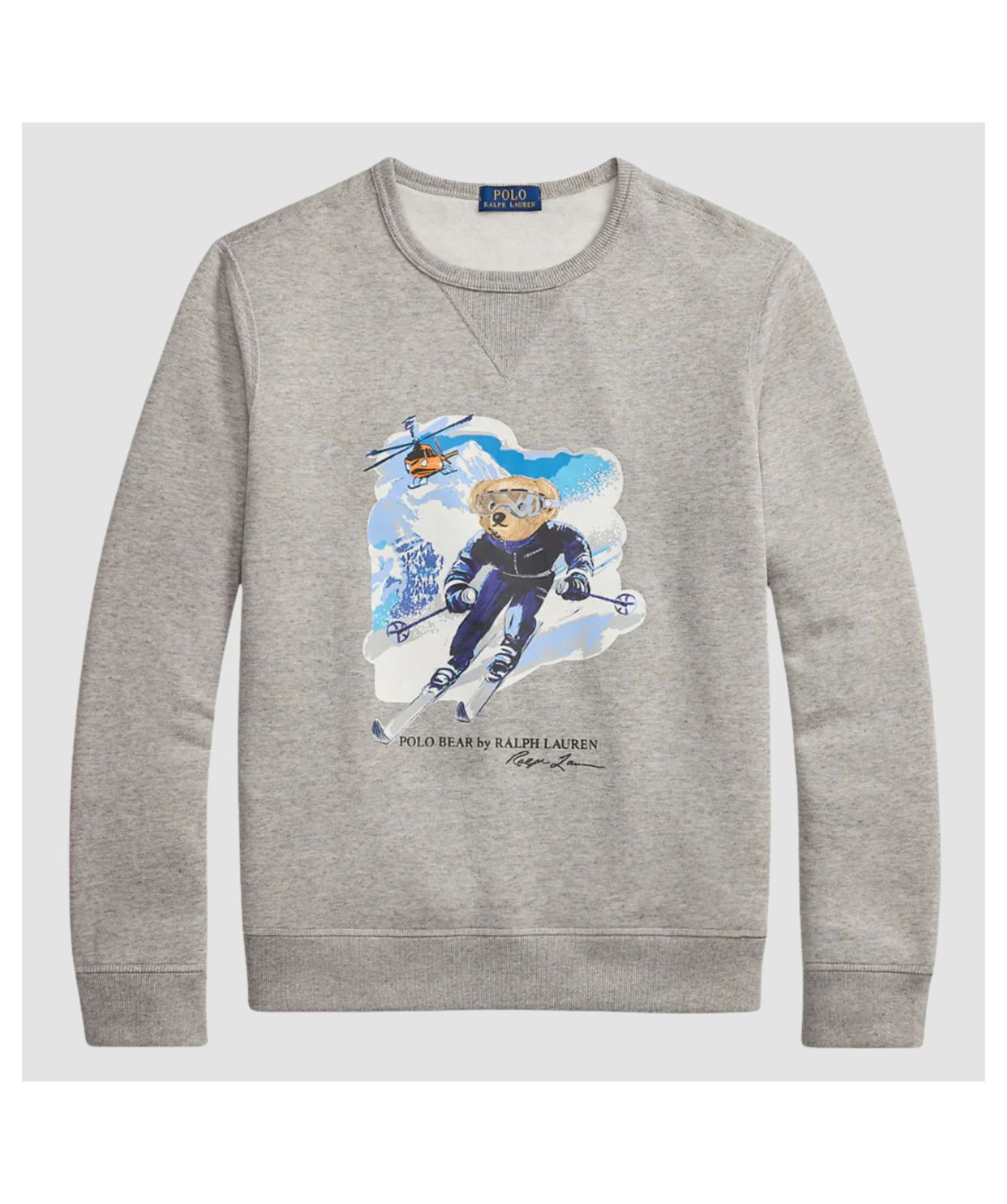 Ralph Lauren Polo Bear トレーナー グレー Men's Polo Ralph Lauren Graphic Sweatshirt - Grey | Kular Fashion
