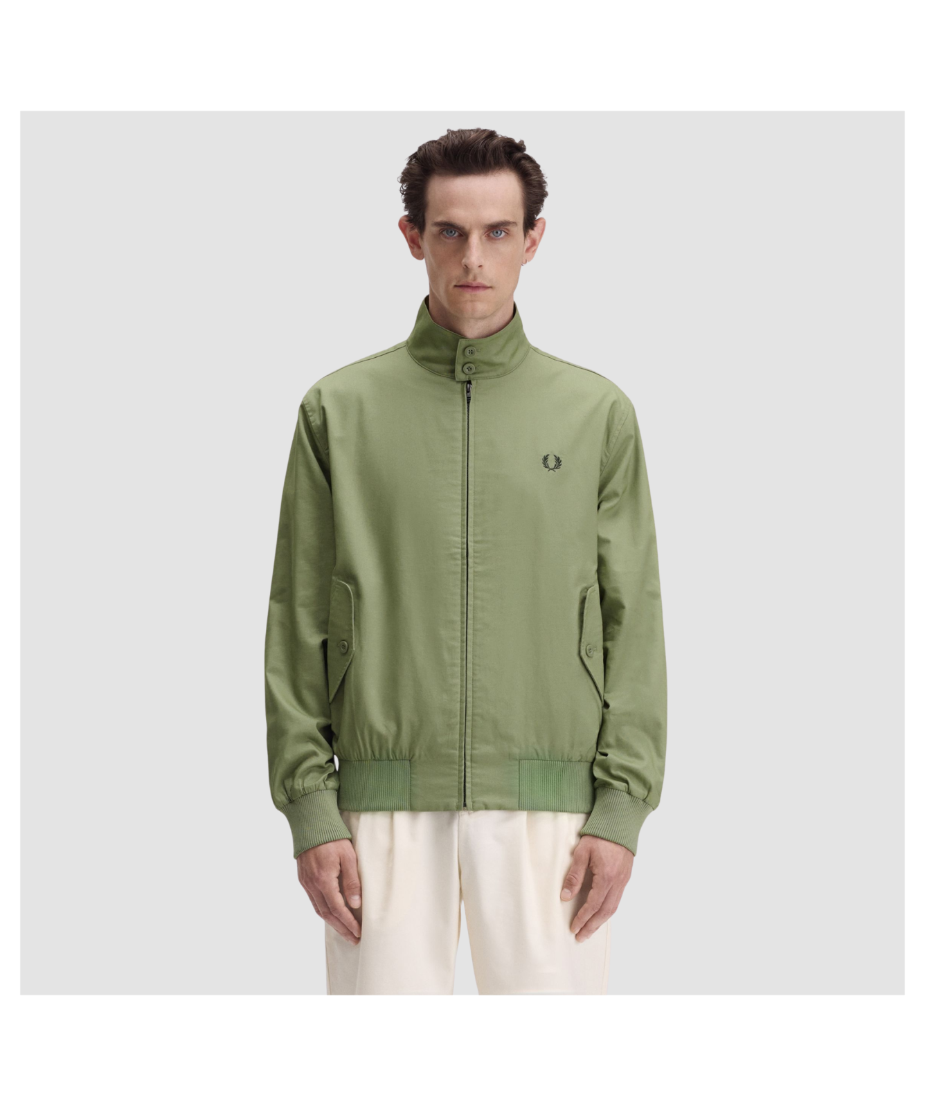 Fred Perry Jacket | Classic Harrington Jacket | Oxblood - J8568