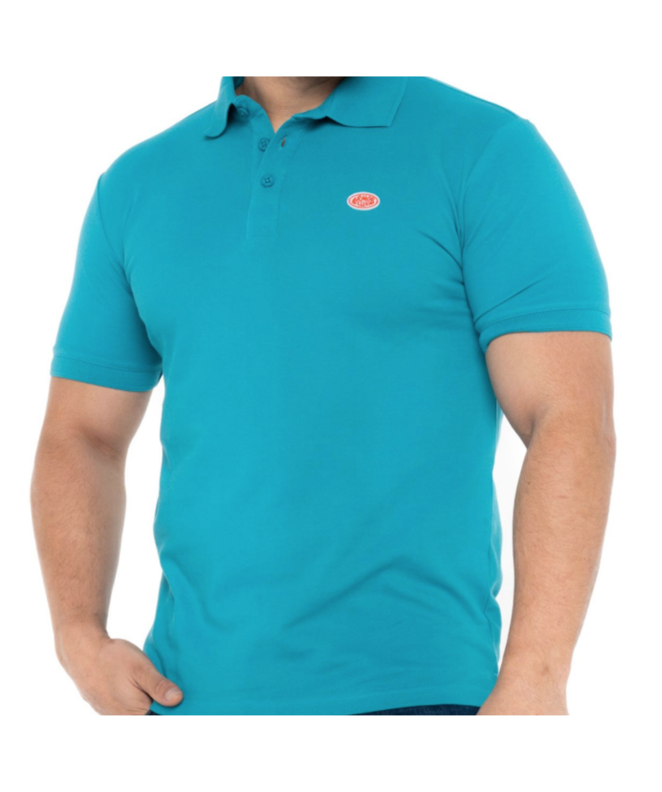 Armor Lux MC Polo Shirt Men's | Teal- 70160