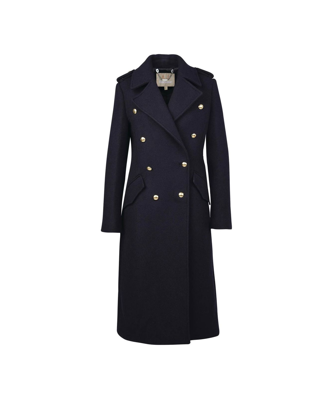 Military Coat Navy Wool Jacket Womens Women's Navy Wool-Blend