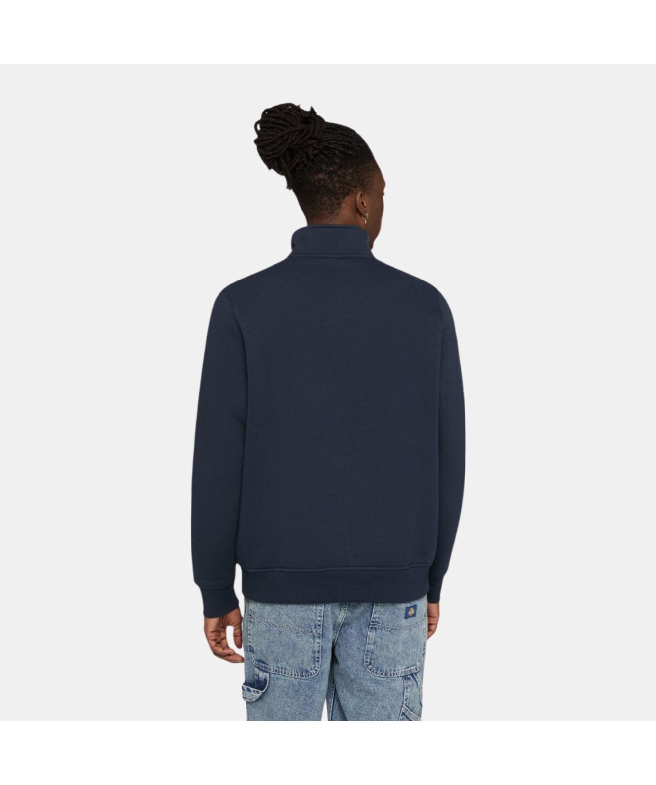 Dickies Oakport Quarter Zip | navy-DK0A4XD40DN1-black-BLK1-grey