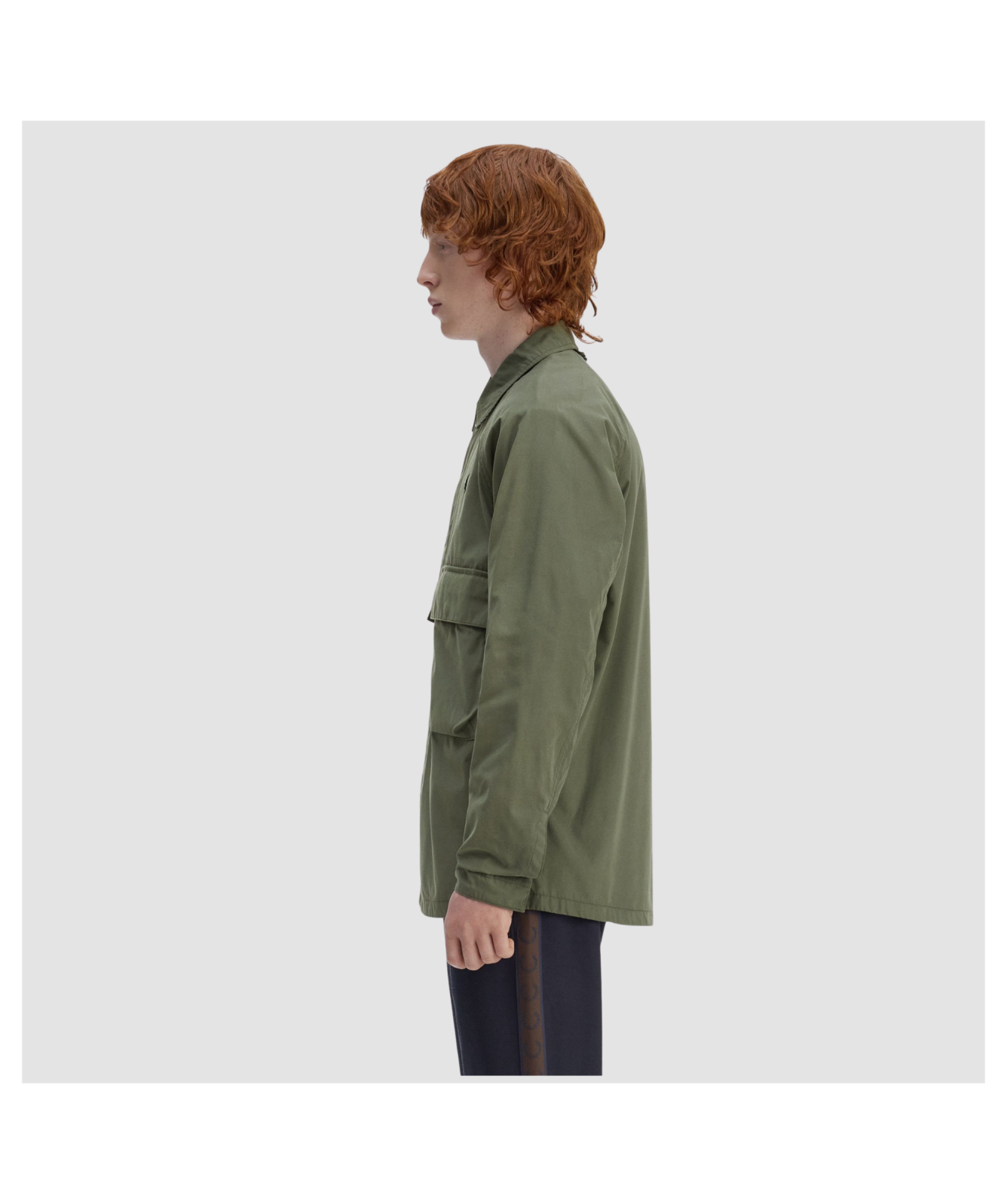 Fred Perry Raglan Utility Overshirt for Men | Men's Fred Perry