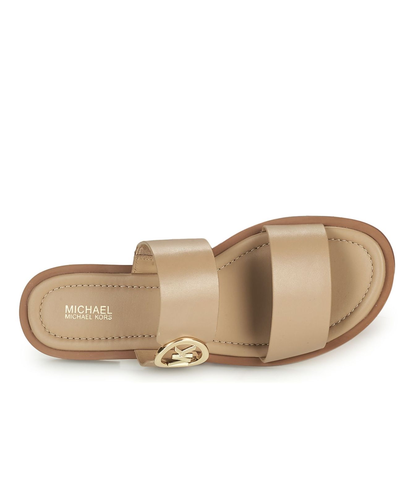 Kors Shoes Michael Kors Slides Womens Olive Akshaya Michael Kors