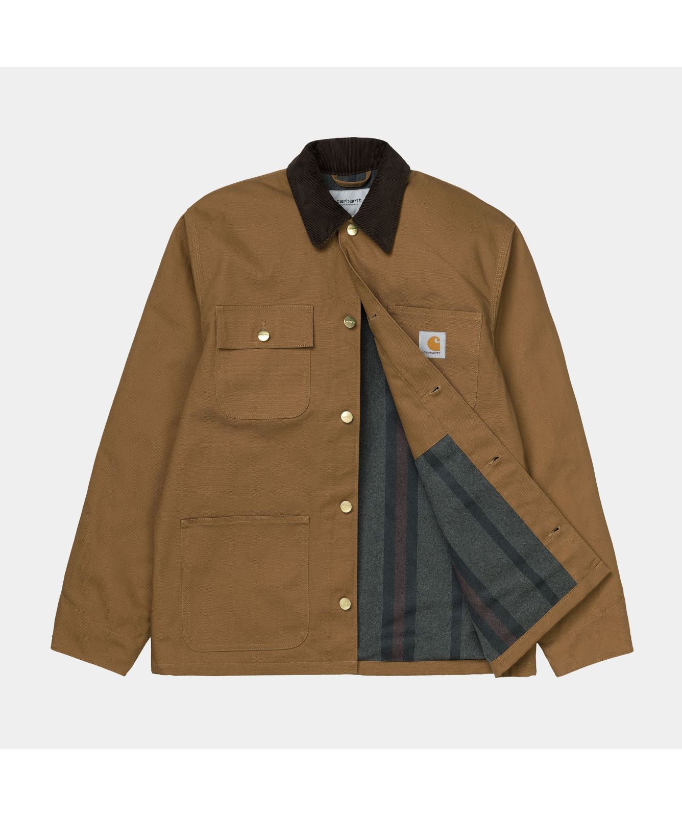 Carhartt WIP Michigan Chore Coat (Winter) | Black - I015261_00E_01