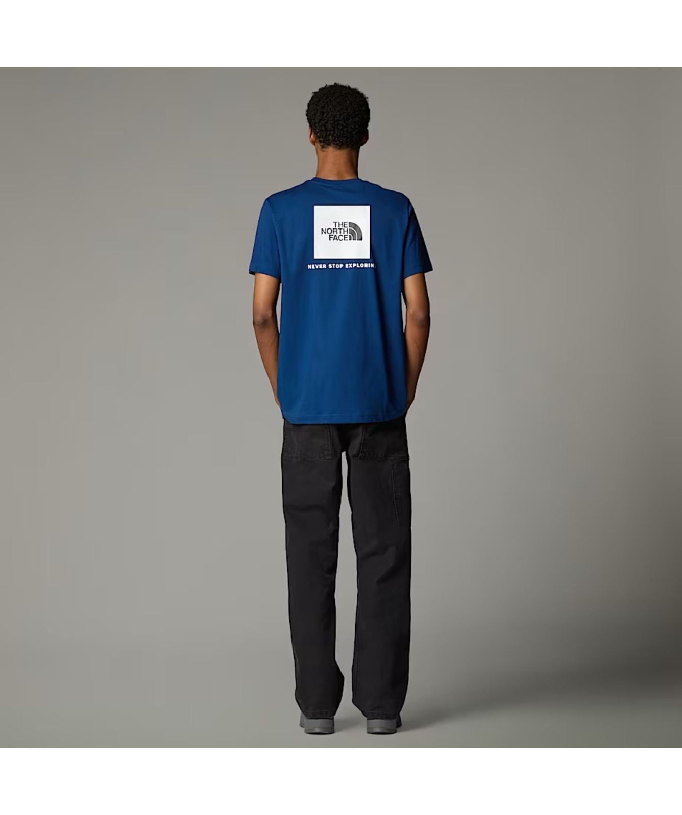 THE NORTH FACE BOX シャツ XL ネイビー ブラック The North Face Box Never Stop Exploring T-Shirt | Deep Nori