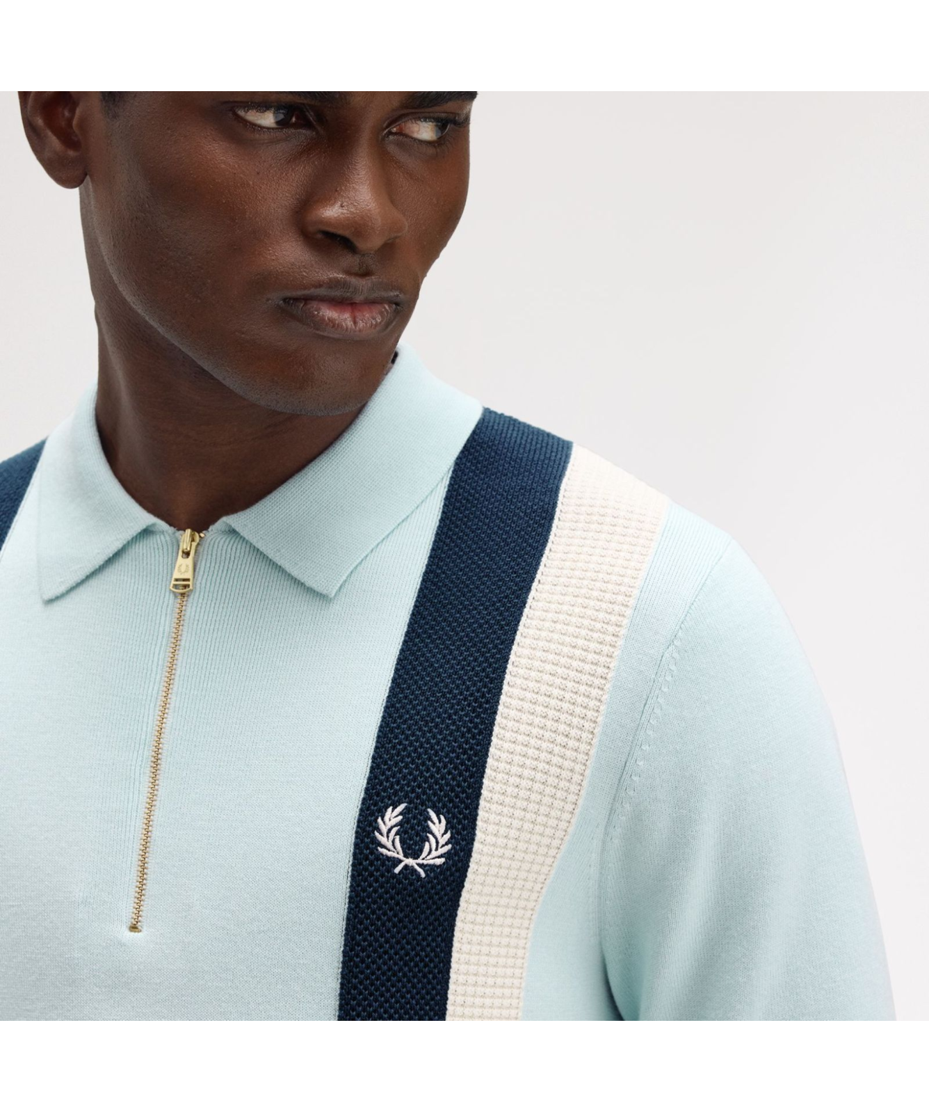 Polo Shirts Fred Perry Textured Knitted Polo Fred Perry Reissue