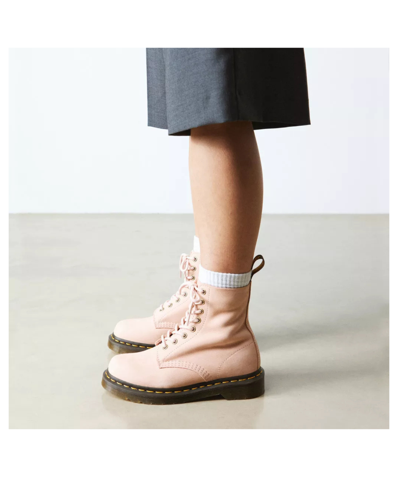 Dr. Martens 1460 Pascal Nubuck Leather Boots | Pink - 41077650