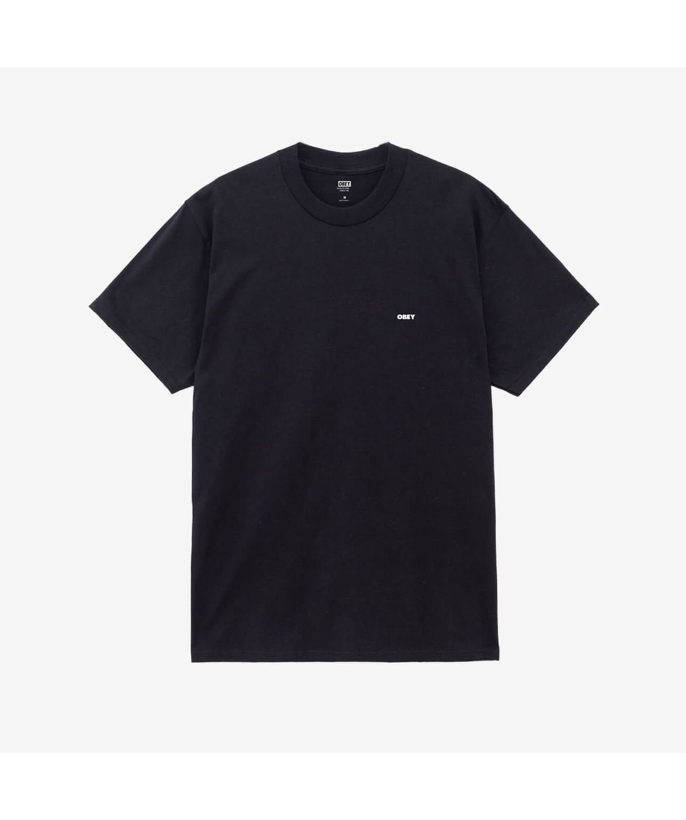 Obey Icon Stencil Flame T-Shirt | Black - 165264048, Blue