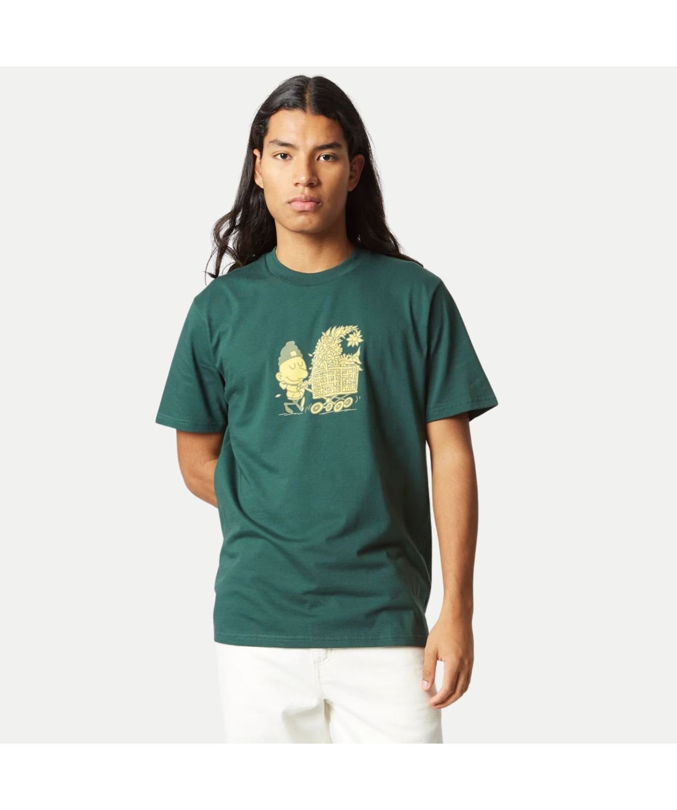 Carhartt WIP Organic Cotton Shopper T-Shirt | Beige-I032391