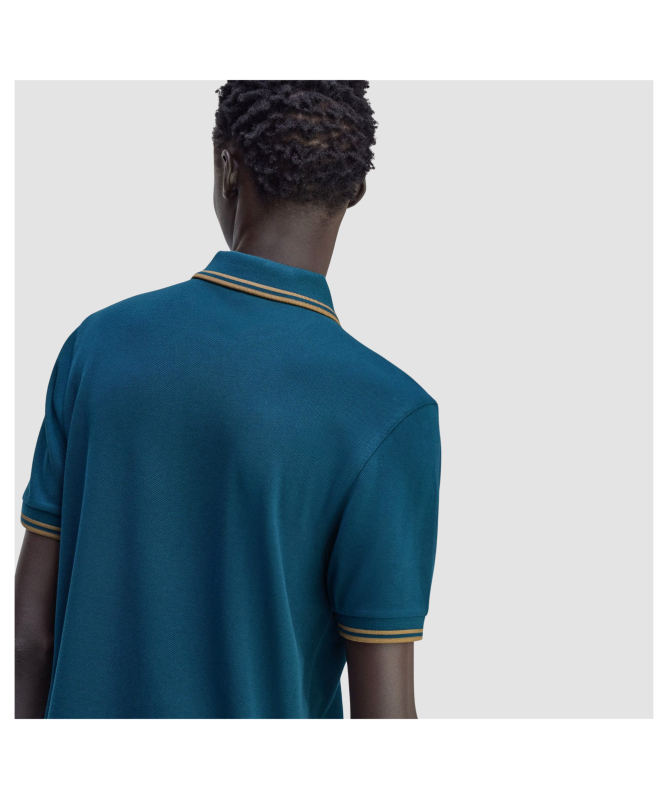 The Fred Perry Shirt | M3600 Twin Tipped Polo Shirt | Dark Petrol 