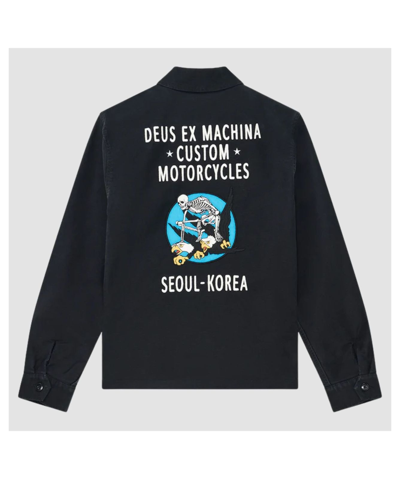 Men's Deus Ex Machina Souvenir Jacket - Black | Kular Fashion