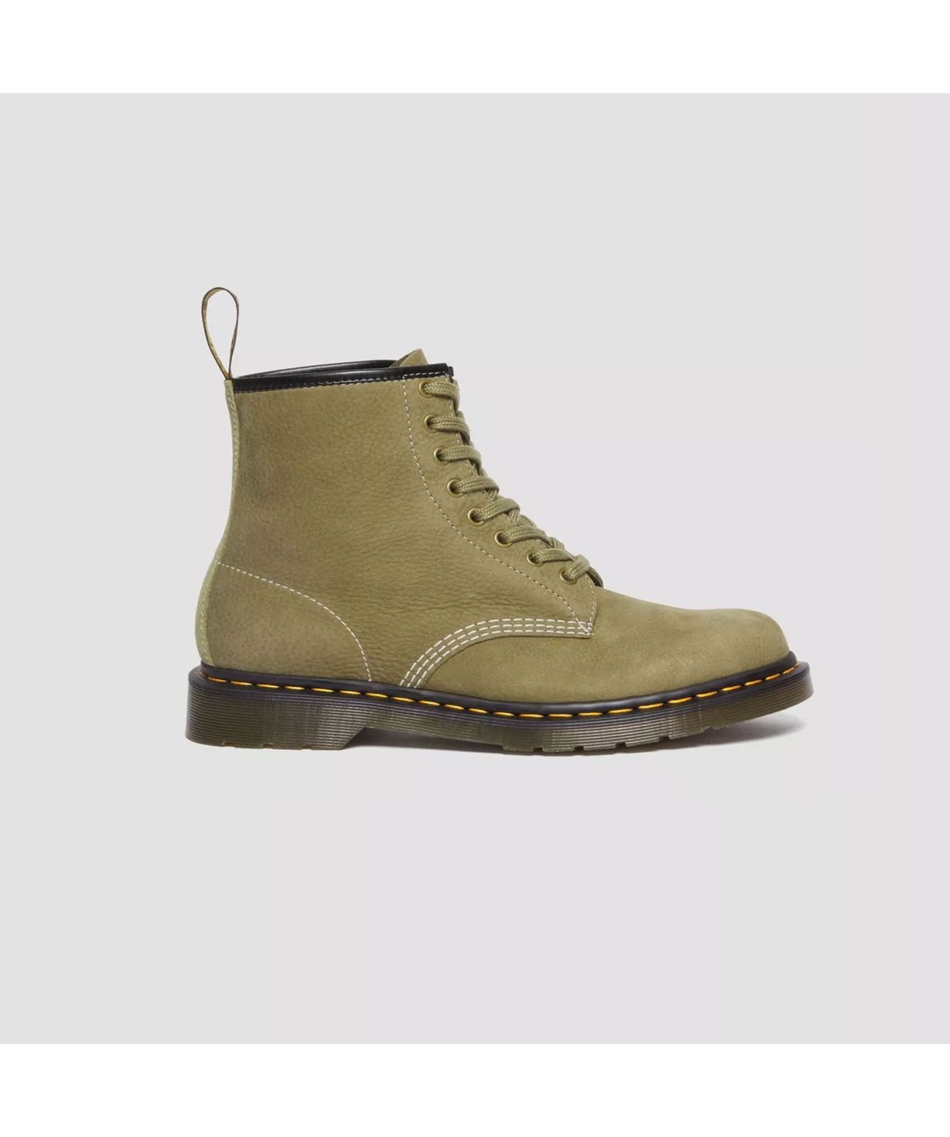 Dr. Martens Unisex 1460 Tumbled Nubuck Leather Lace Up Boots