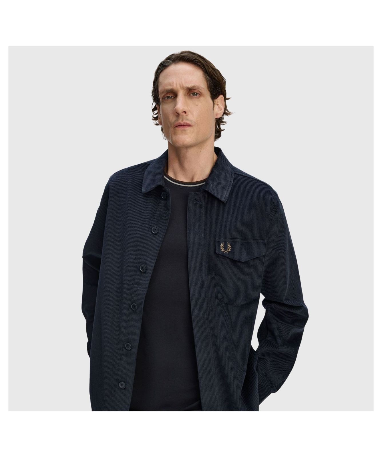 Fred Perry Corduroy Overshirt | Kular Fashion