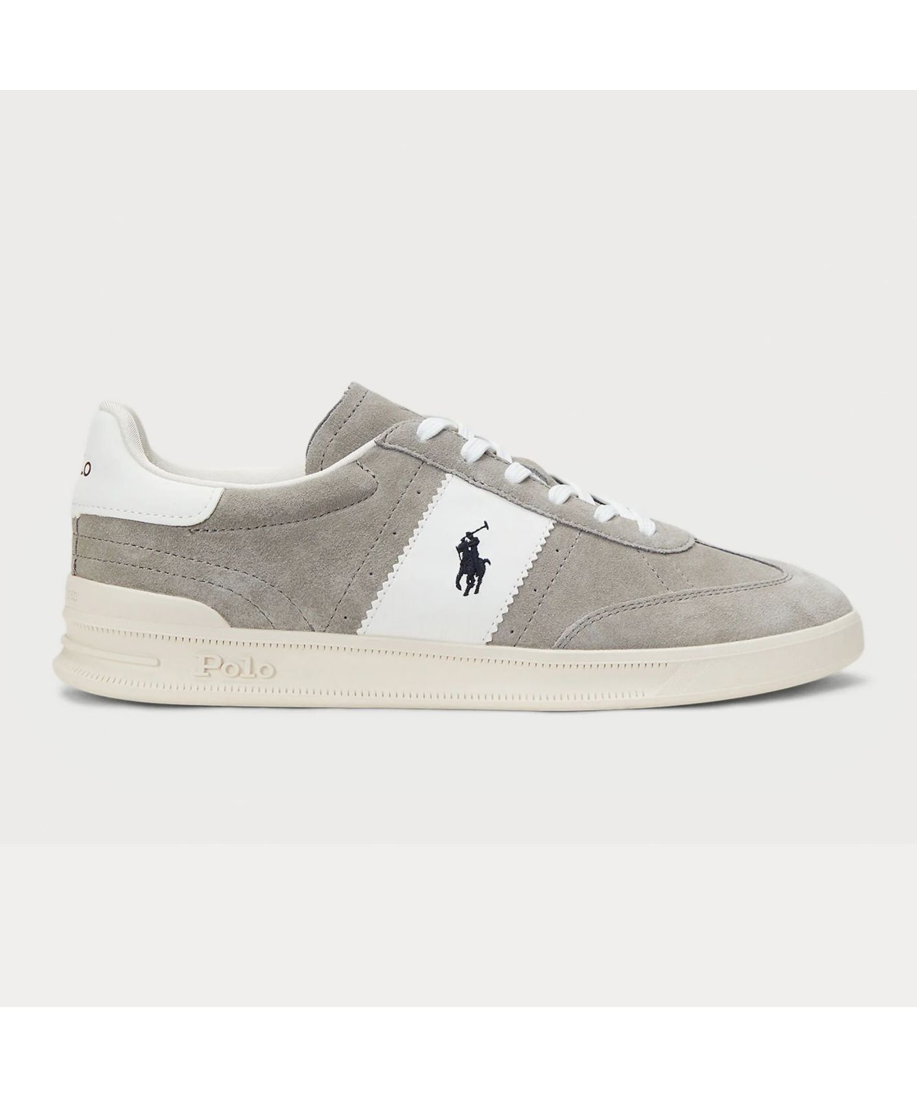 Polo Ralph Lauren Heritage Aera Suede Shoes | Grey