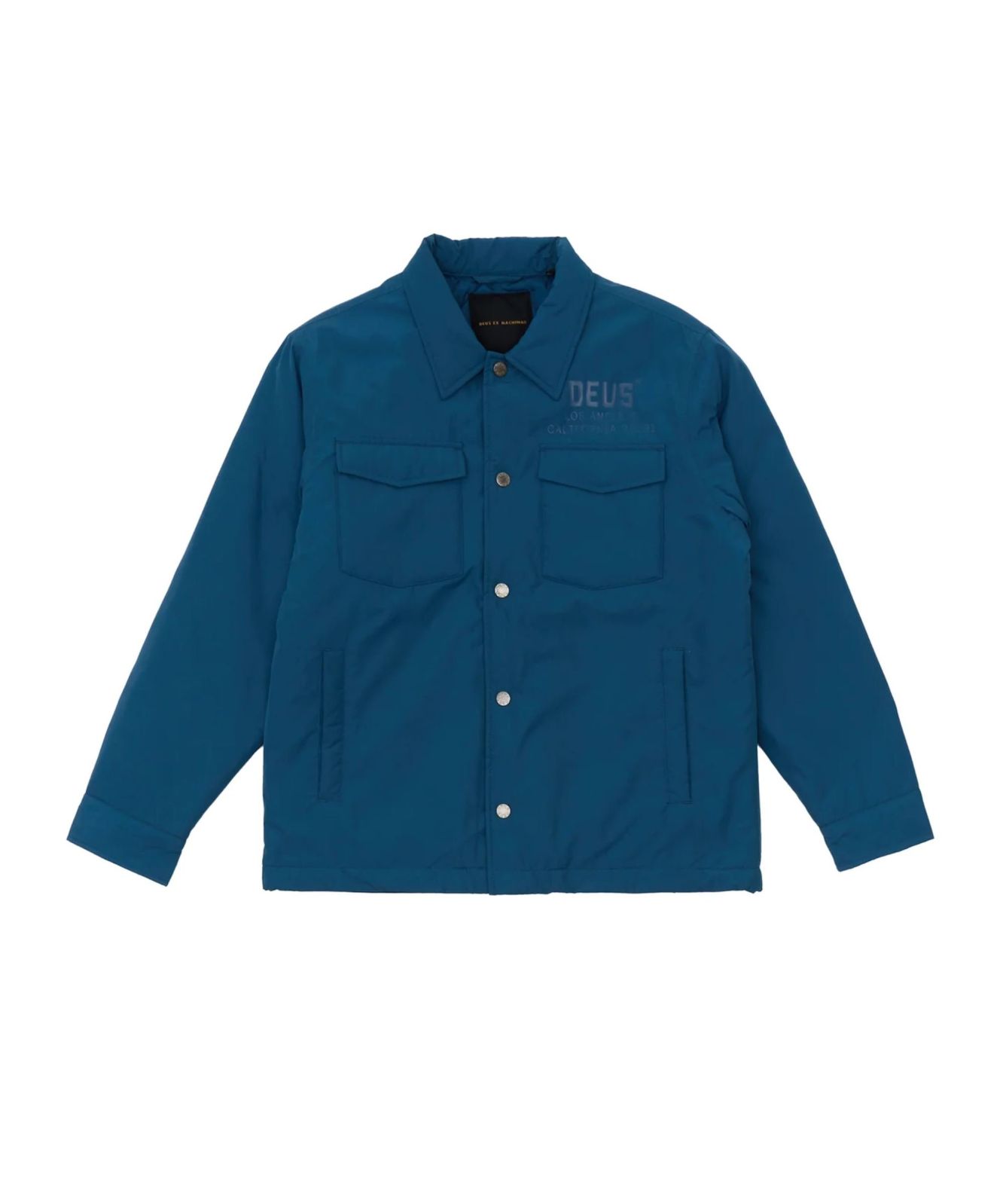 Deus Ex Machina Monty Padded Overshirt | Blue - DMP255138-LGB