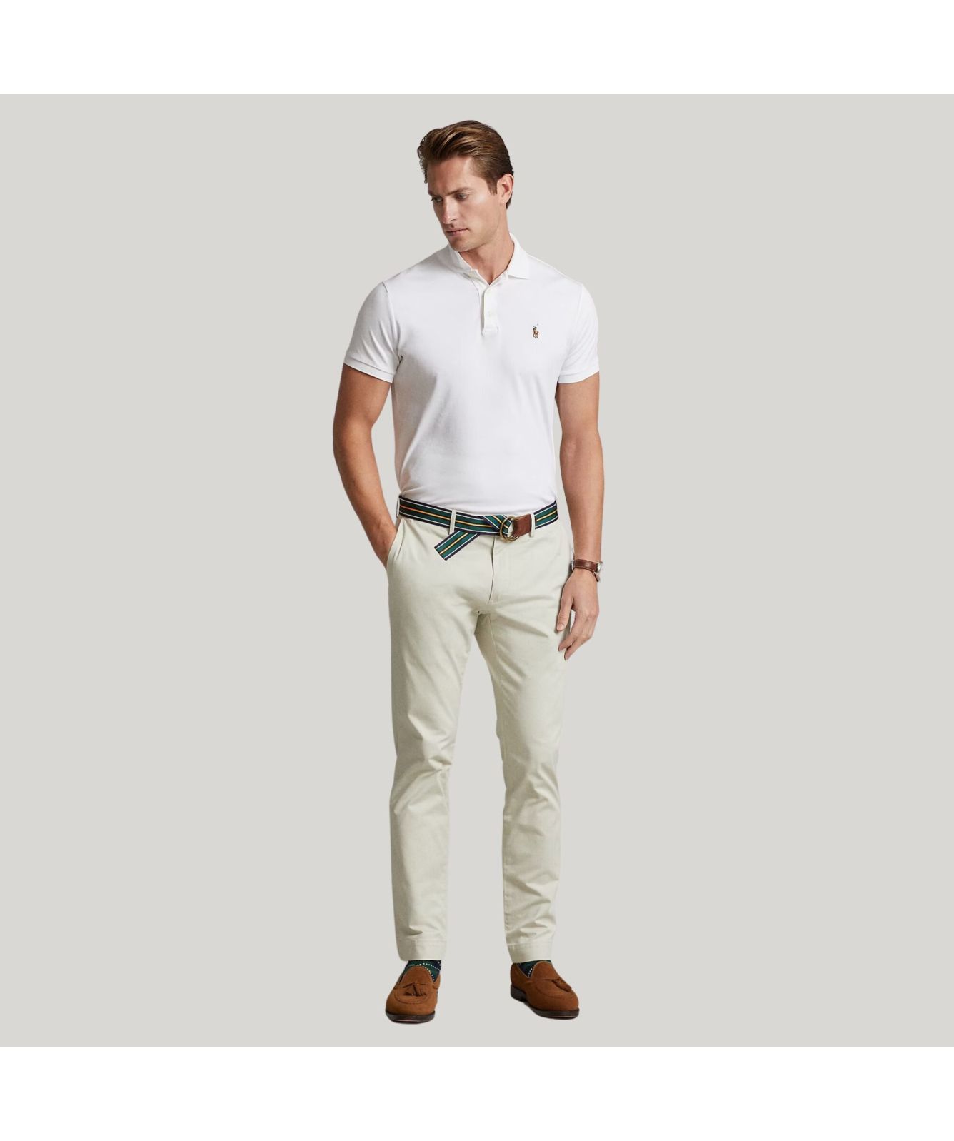 Polo Ralph Lauren Slim Fit Polo Shirt - 710685514002
