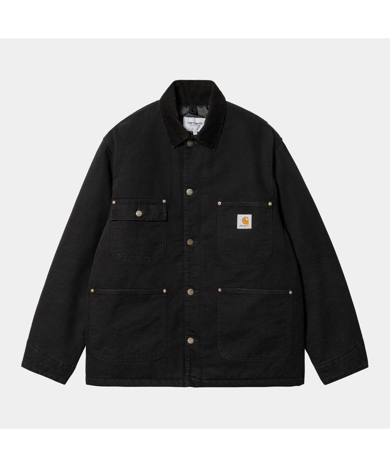 Carhartt WIP OG Chore Coat - Black & Red | Kular Fashion
