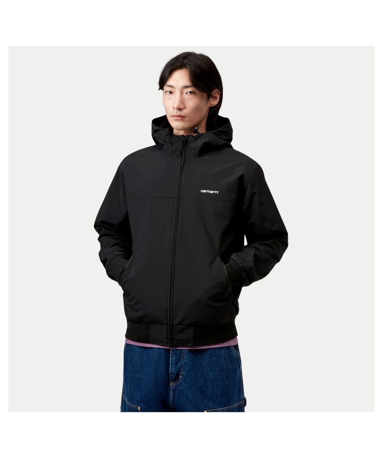 Carhartt WIP Hooded Rain Coat Black Kular Fashion