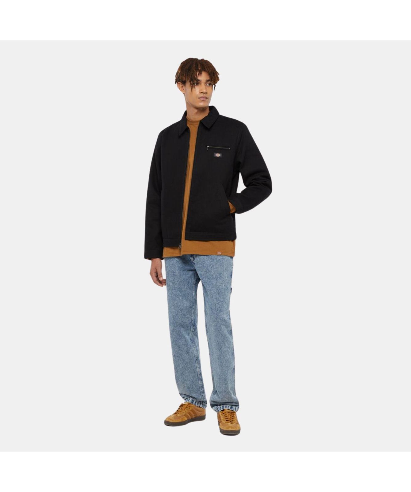 Dickies Duck Canvas Painter Jacket | brown-DK0A864E0BD1-black-BLK1