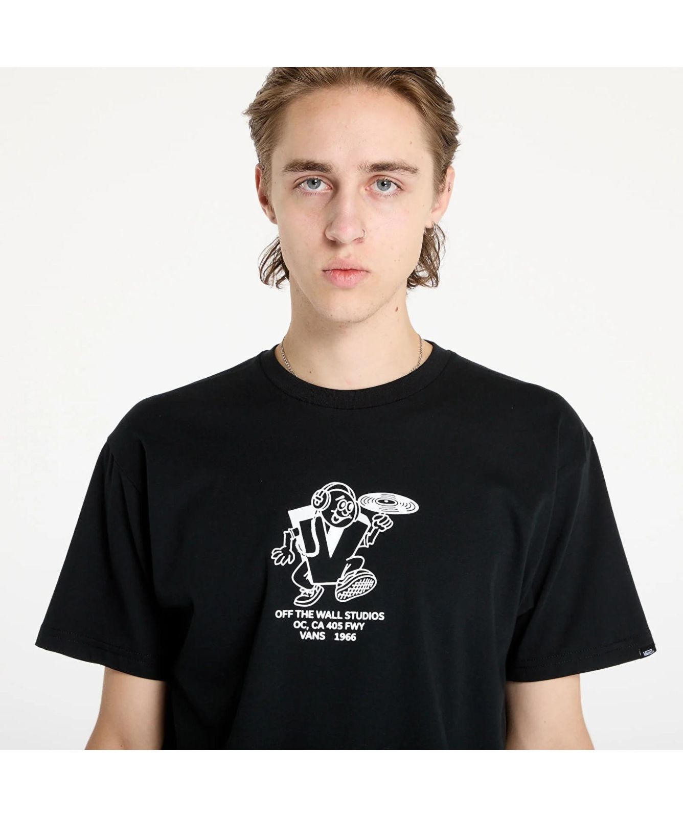 Vans 405 Studio T-Shirt | Black-VN000K7KBLK1 -kular fashion