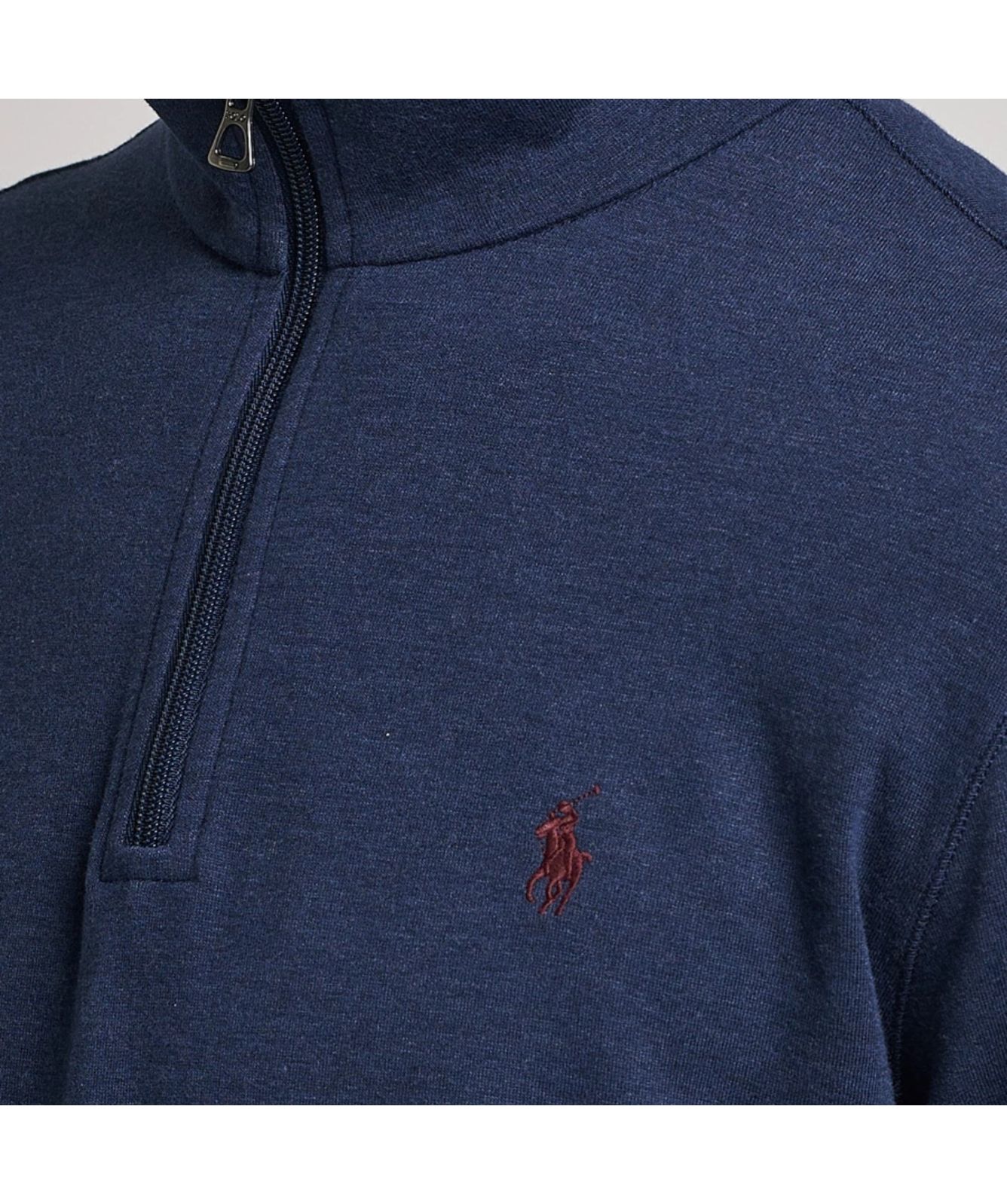 Polo Ralph Lauren Double Knit ¼ Zip Sweat | tan-710812963024