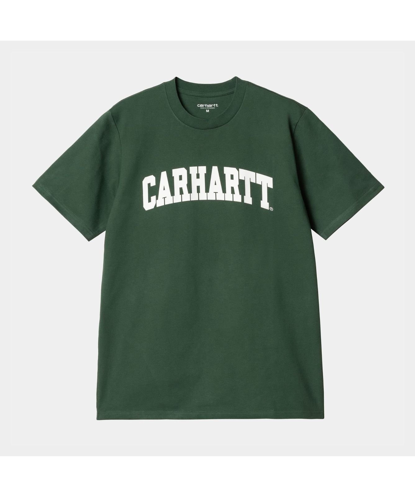 CARHARTT WIP｜ (University T-Shirt (I034851 2WRXX)) Carhartt WIP University T-Shirt | White-I034851-00A-Sky Blue