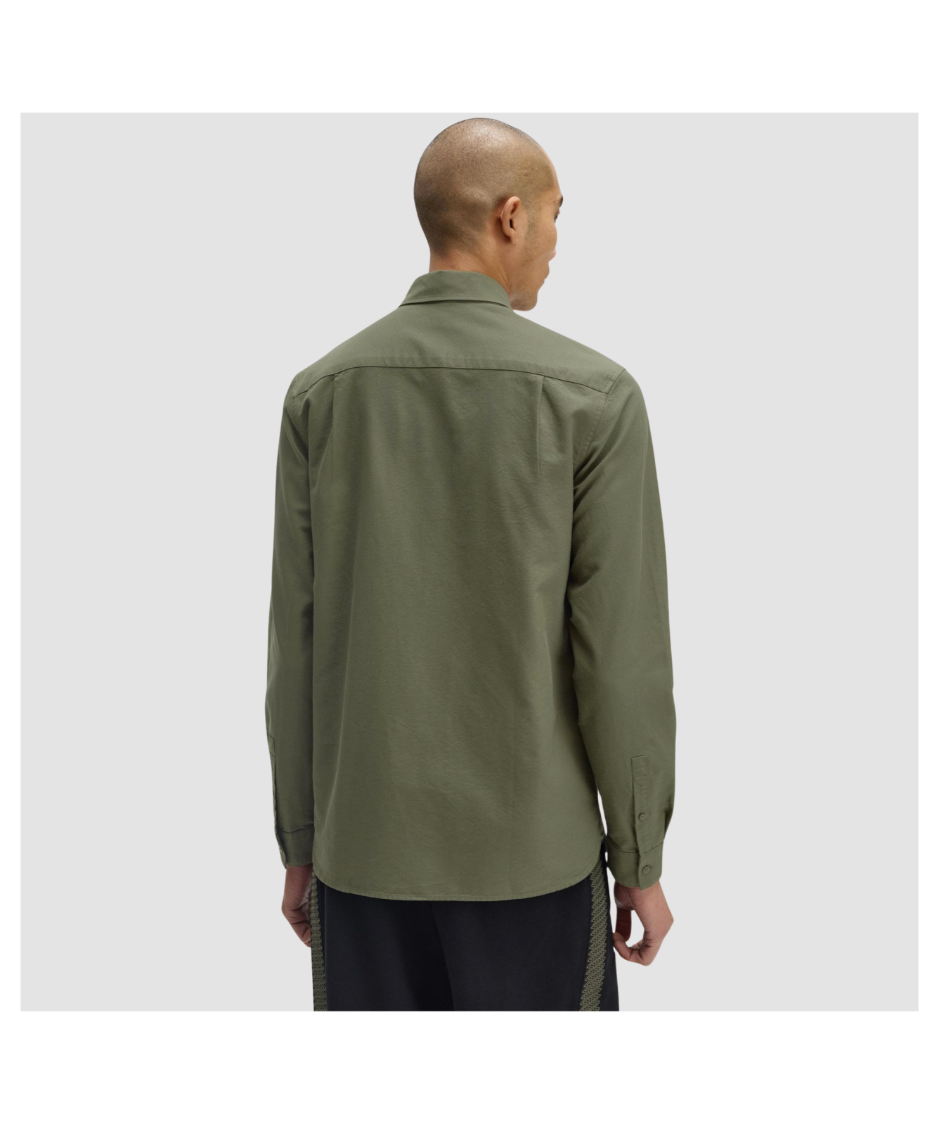 Fred Perry Oxford Shirt | Laurel Wreath Green - M5516-X21, Bay